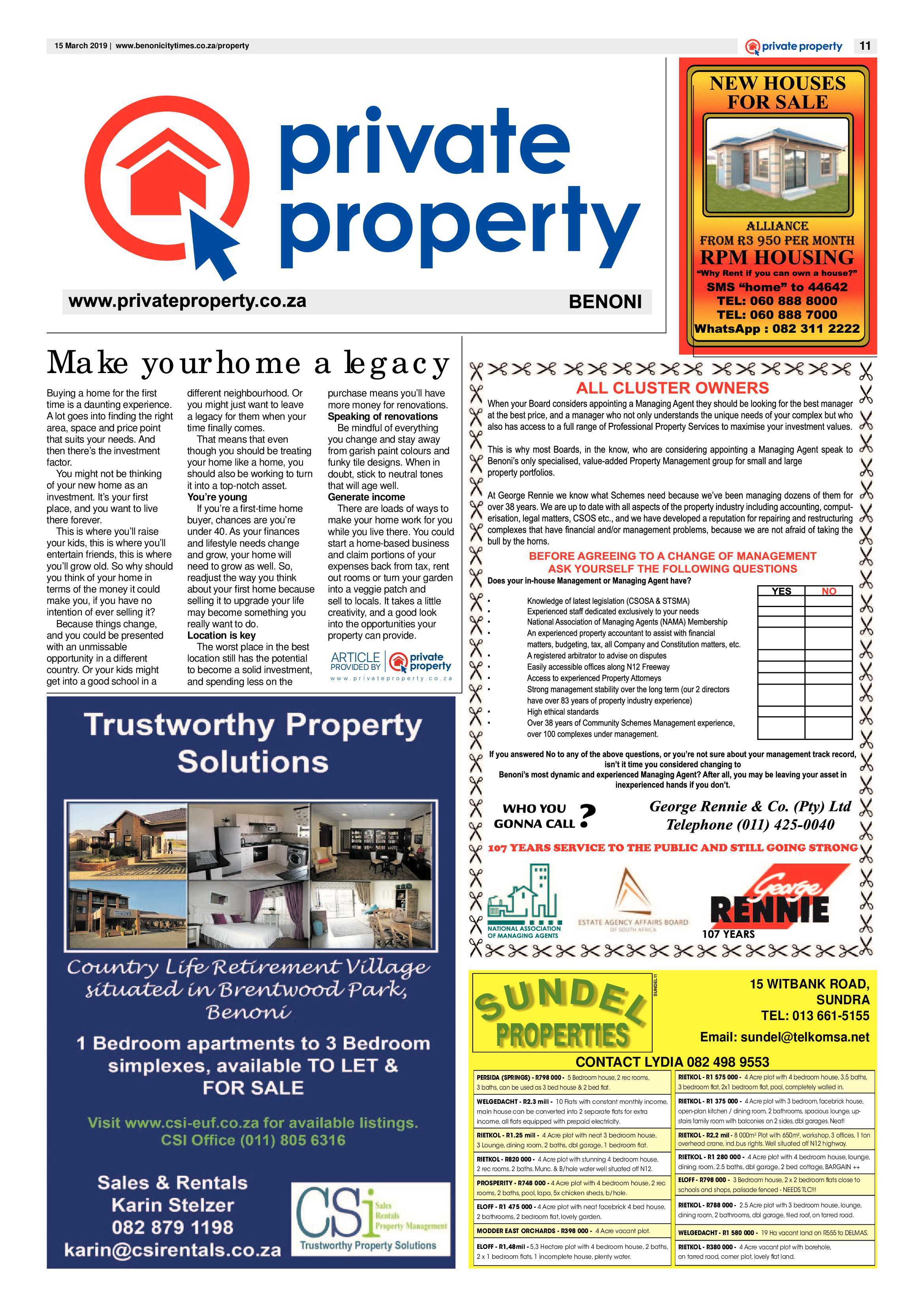 Benoni City Times 14 March 2019 page 11