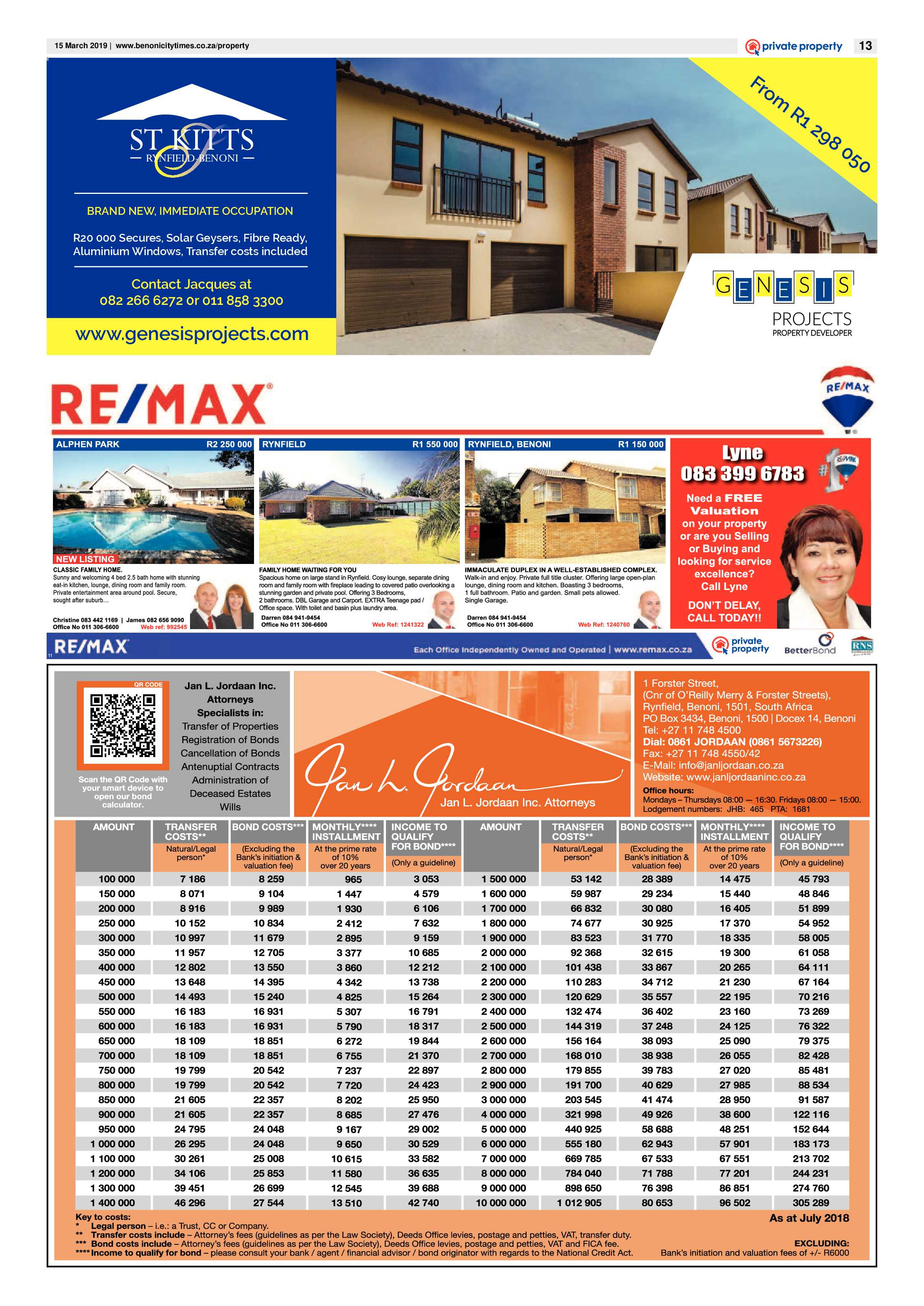 Benoni City Times 14 March 2019 page 13