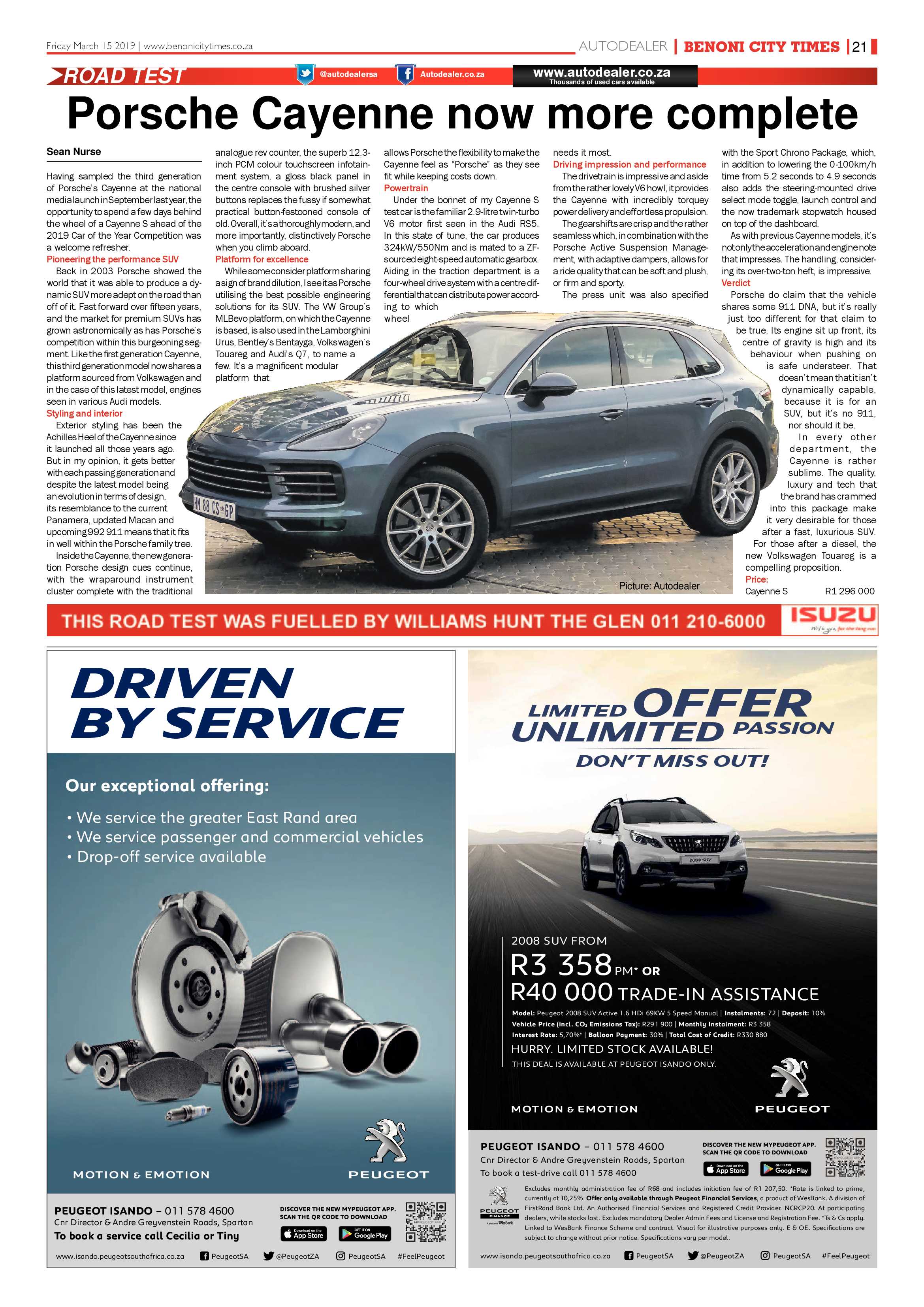 Benoni City Times 14 March 2019 page 21