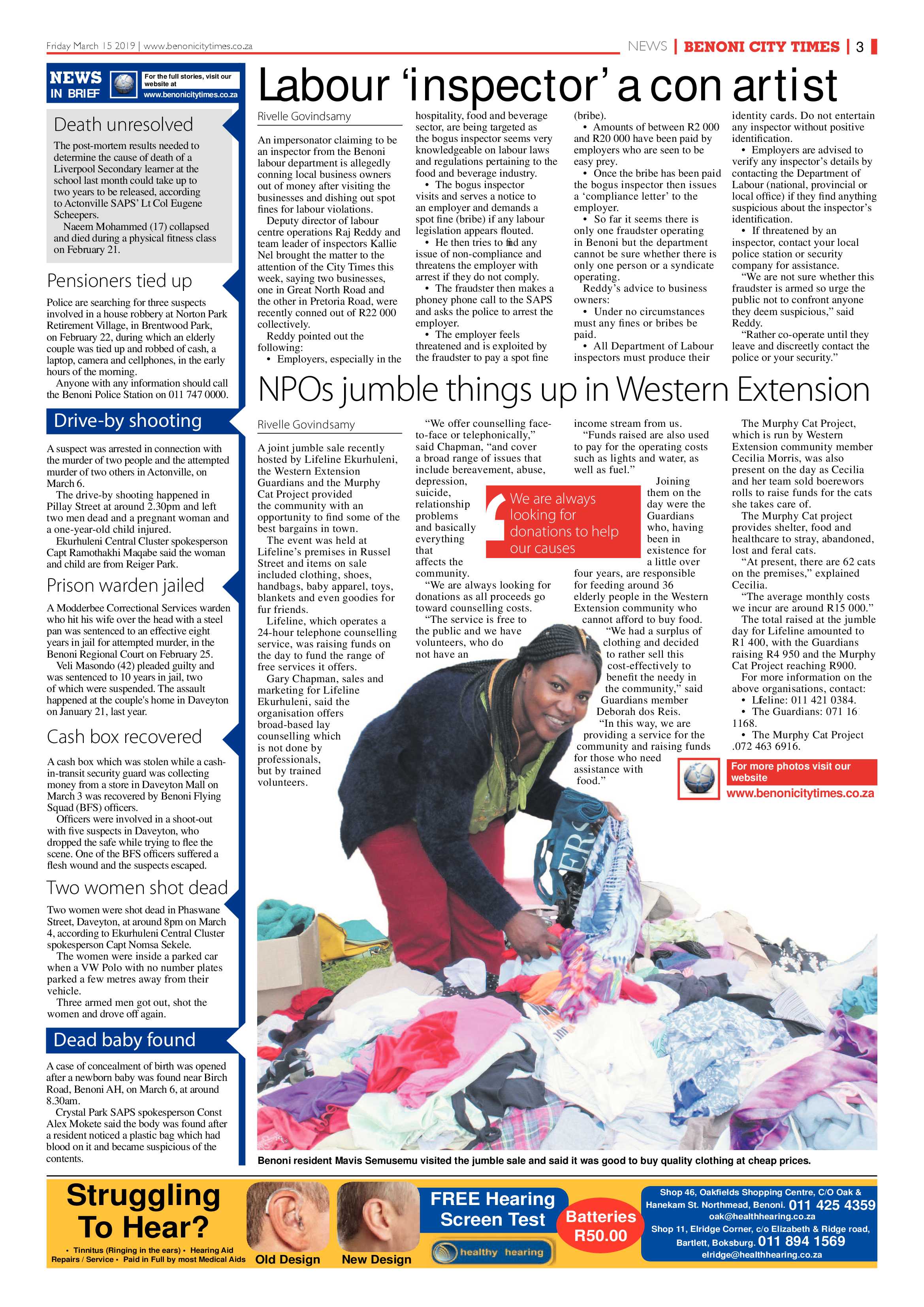 Benoni City Times 14 March 2019 page 3