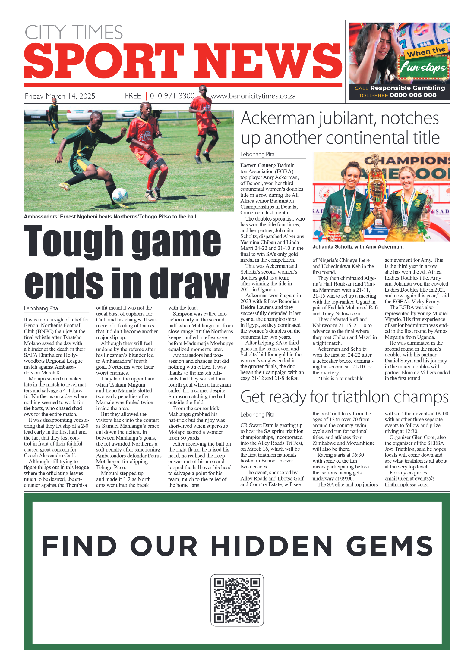 Benoni City Times 14 March 2025 page 10