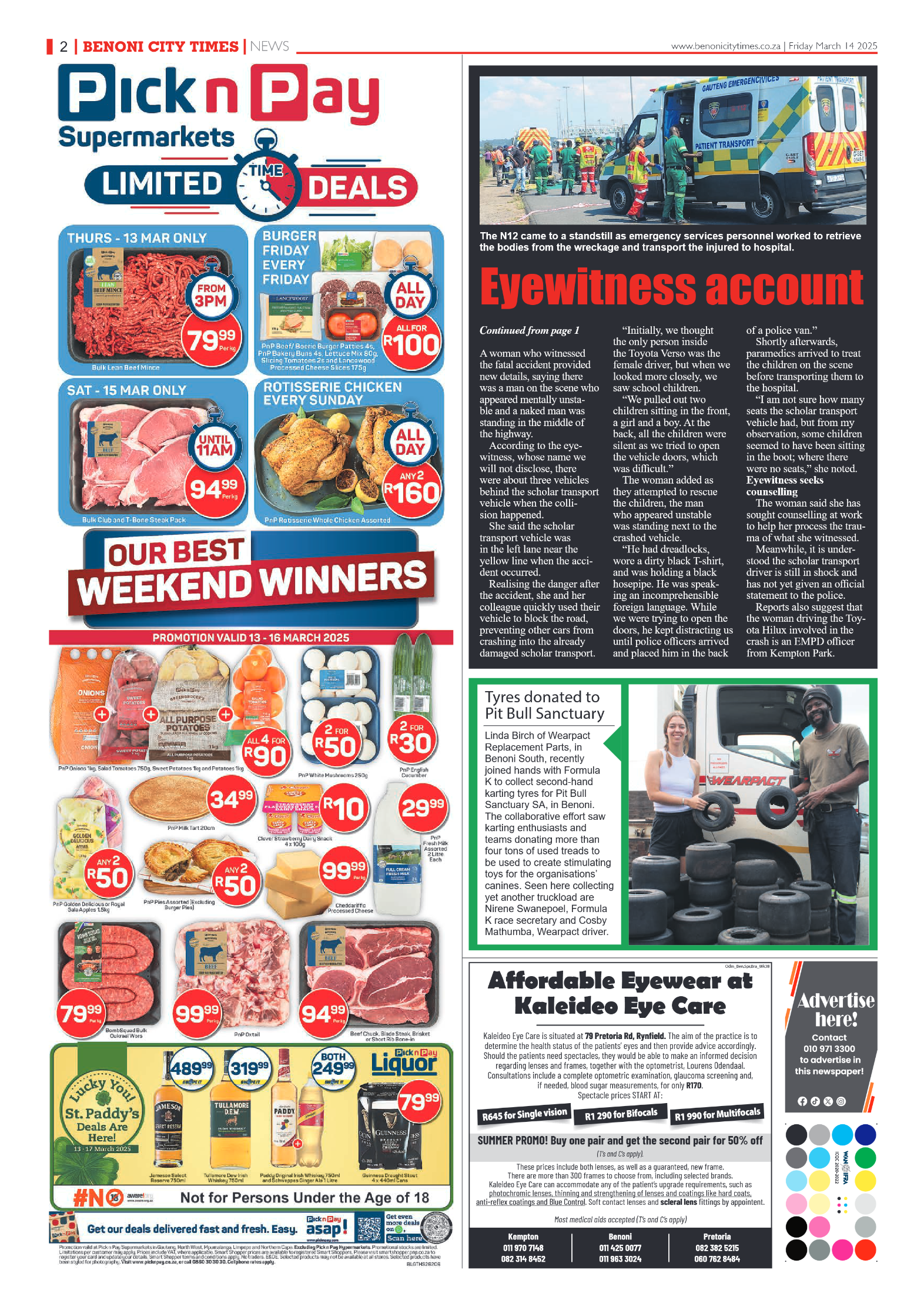 Benoni City Times 14 March 2025 page 4