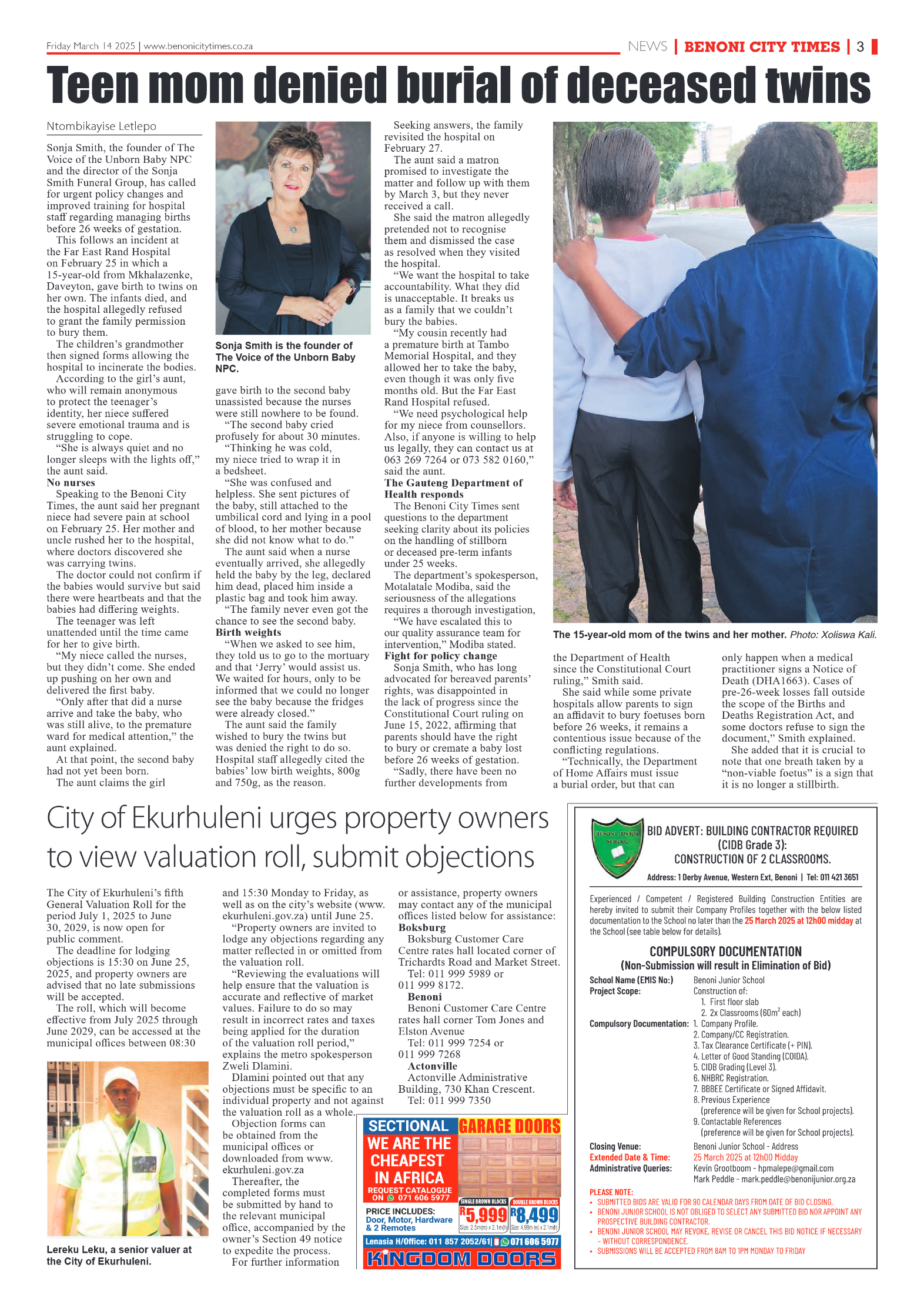 Benoni City Times 14 March 2025 page 5