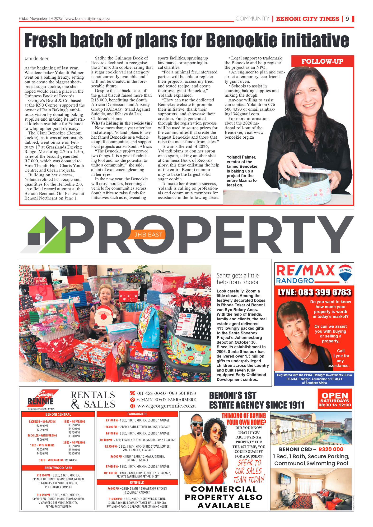 Benoni City Times 14 November 2025 page 11
