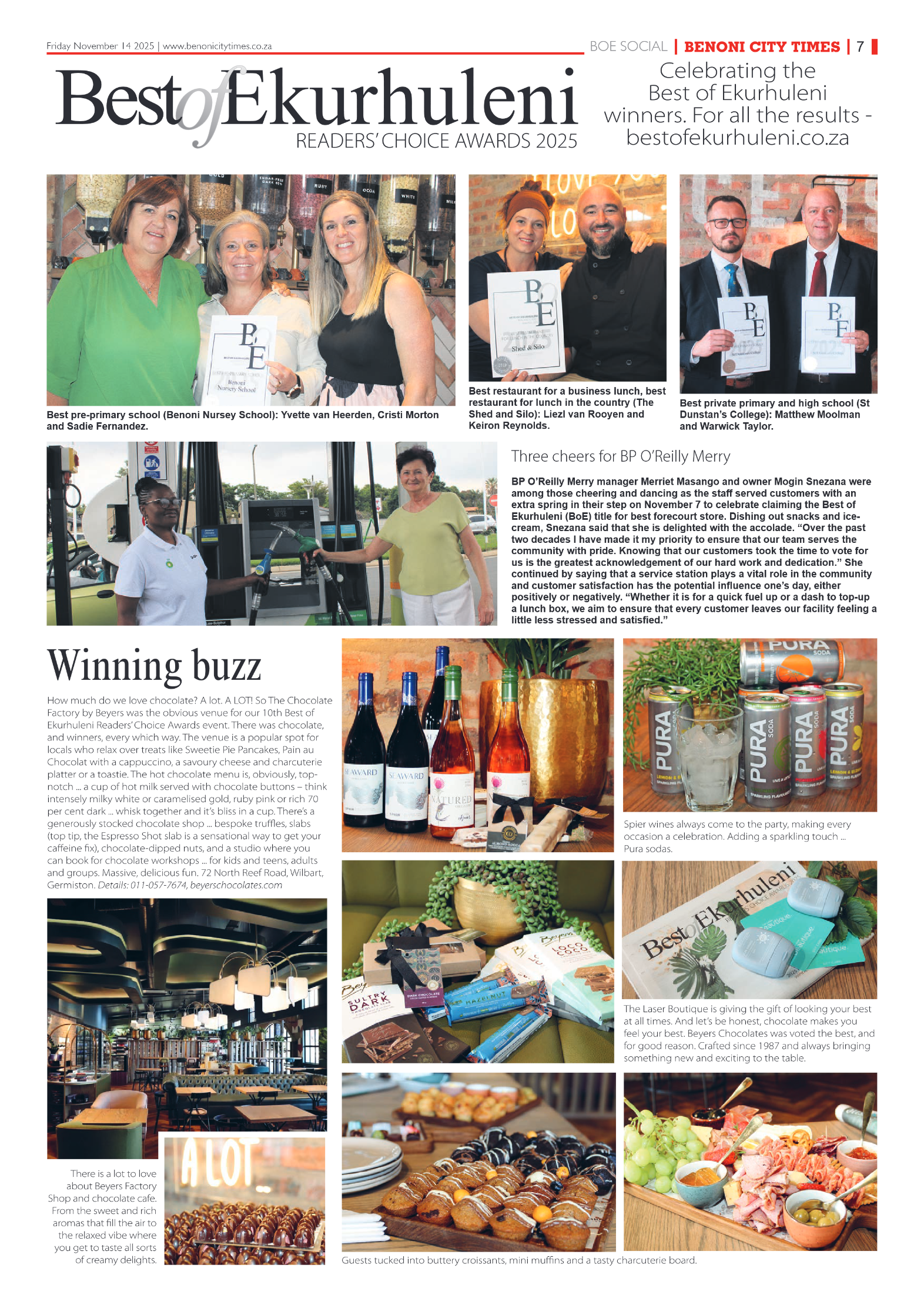 Benoni City Times 14 November 2025 page 9