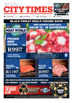 Benoni City Times 14 November 2025