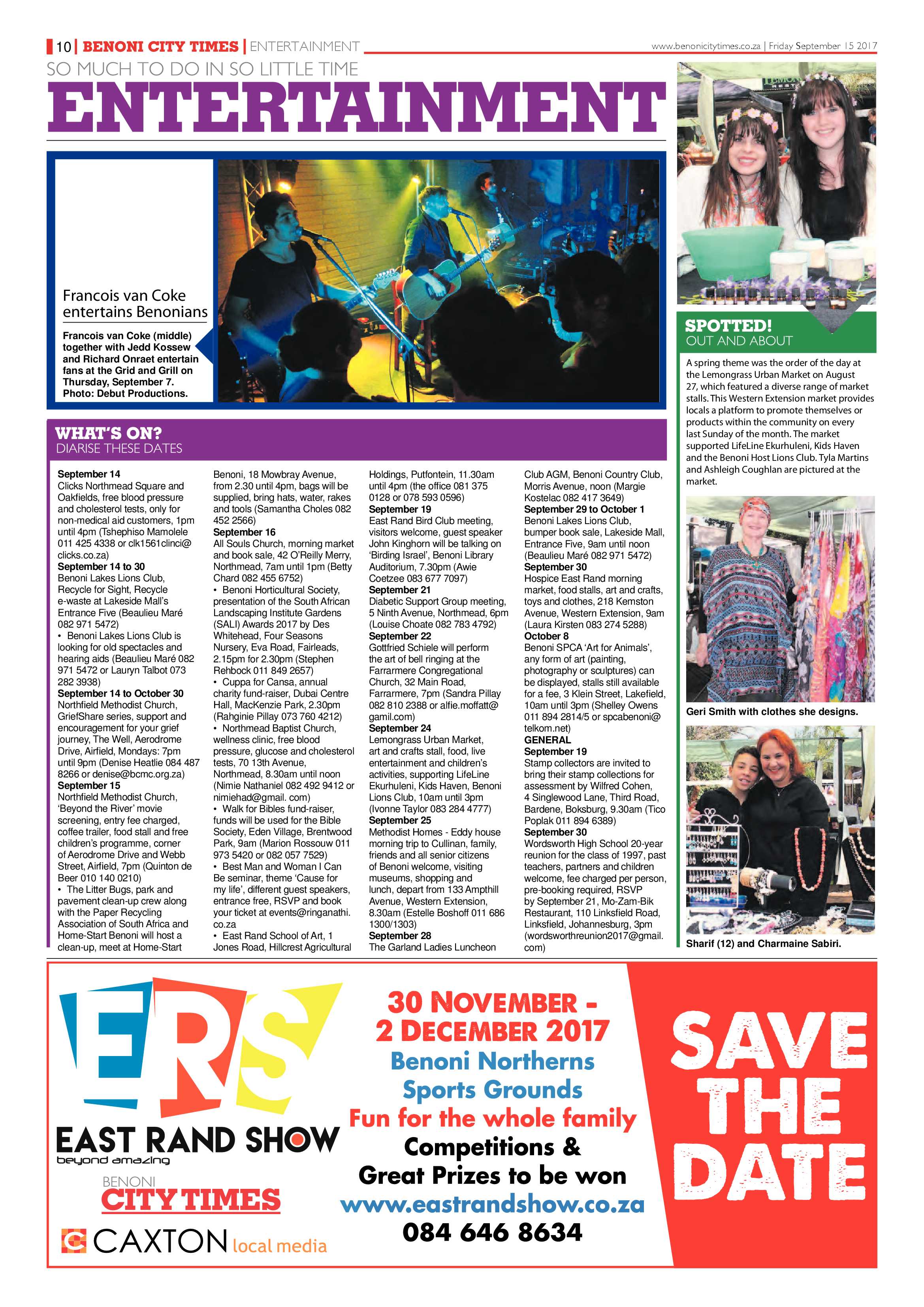 Benoni City Times 14 September 2017 page 10