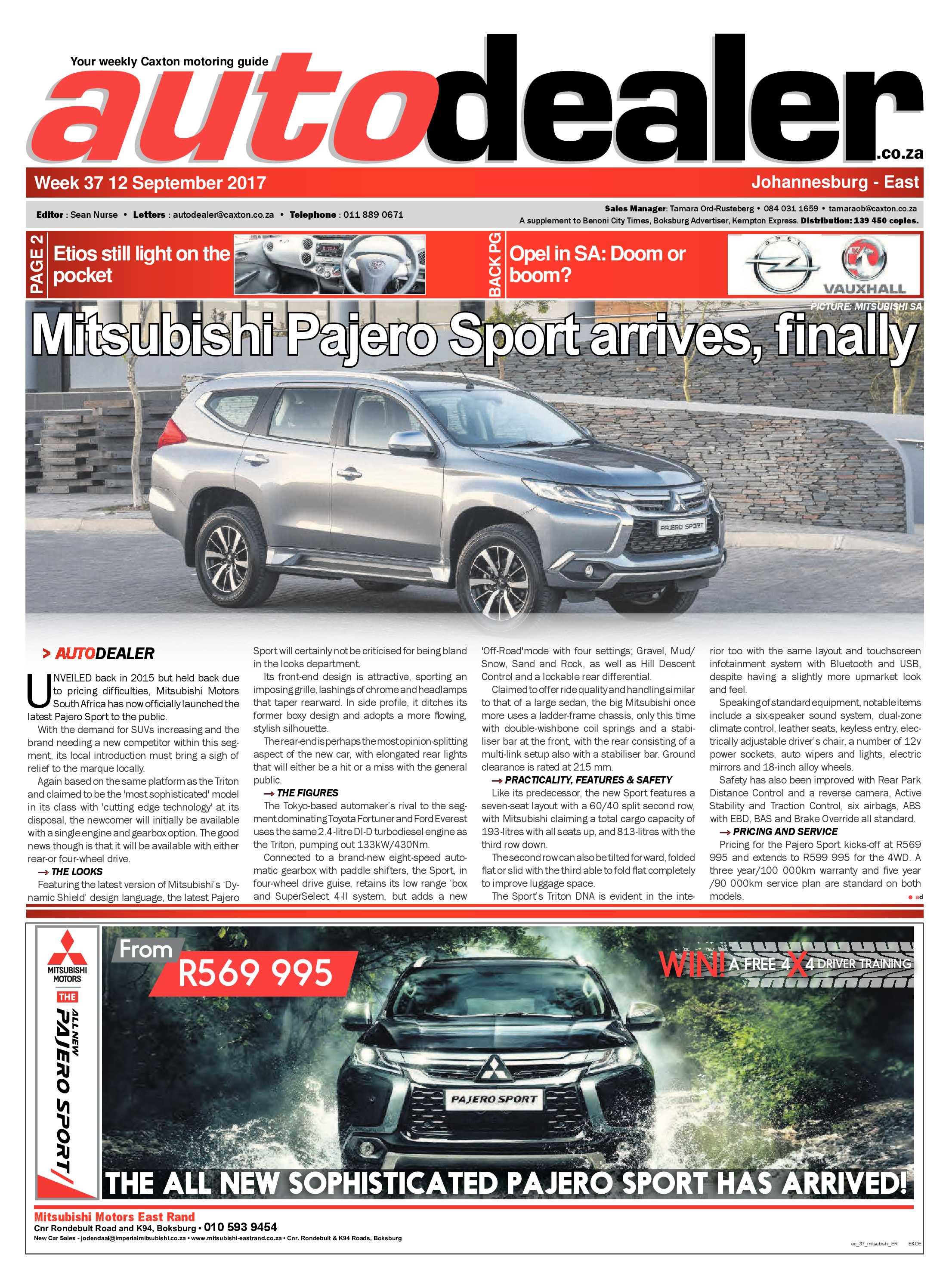 Benoni City Times 14 September 2017 page 25