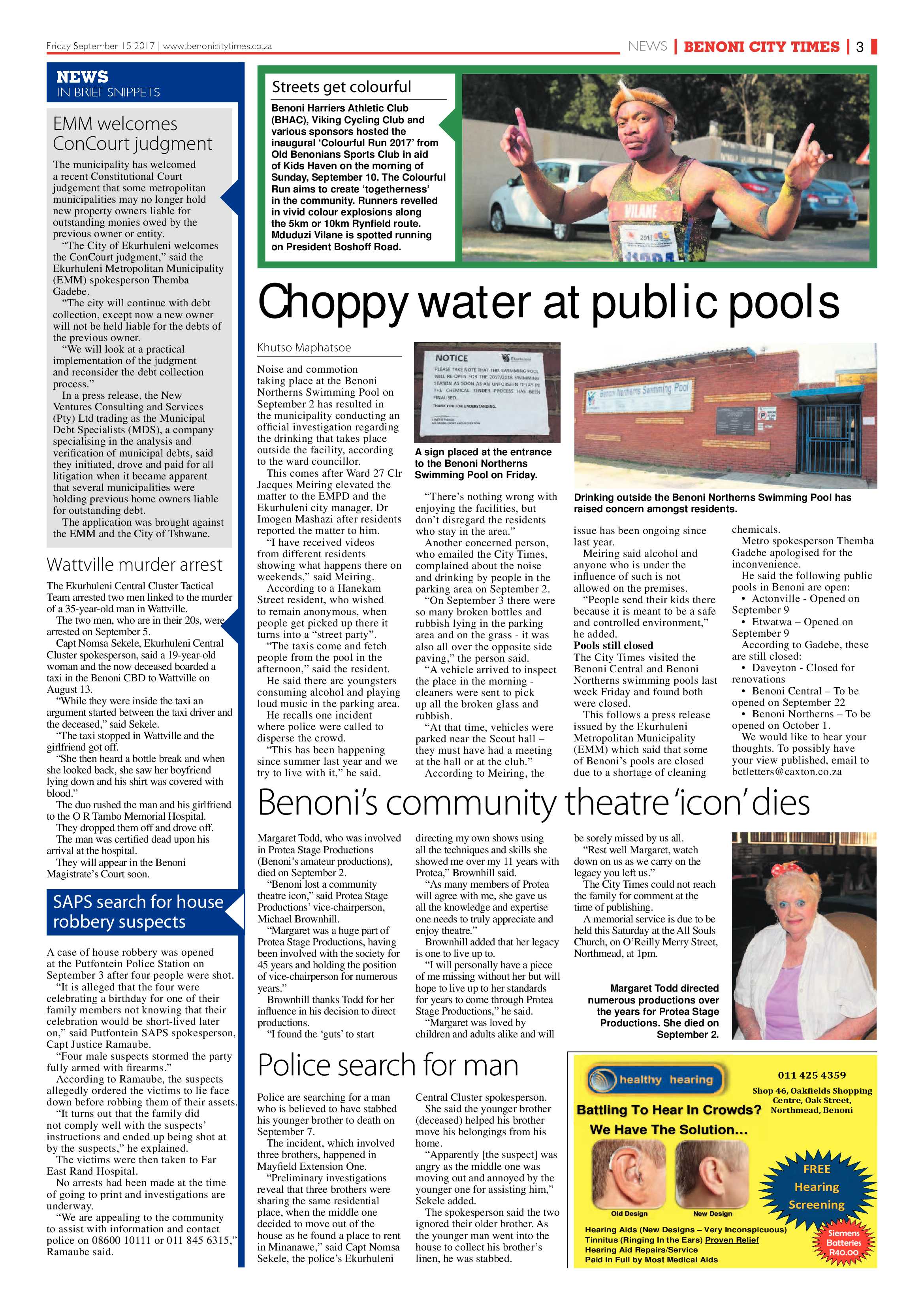 Benoni City Times 14 September 2017 page 3