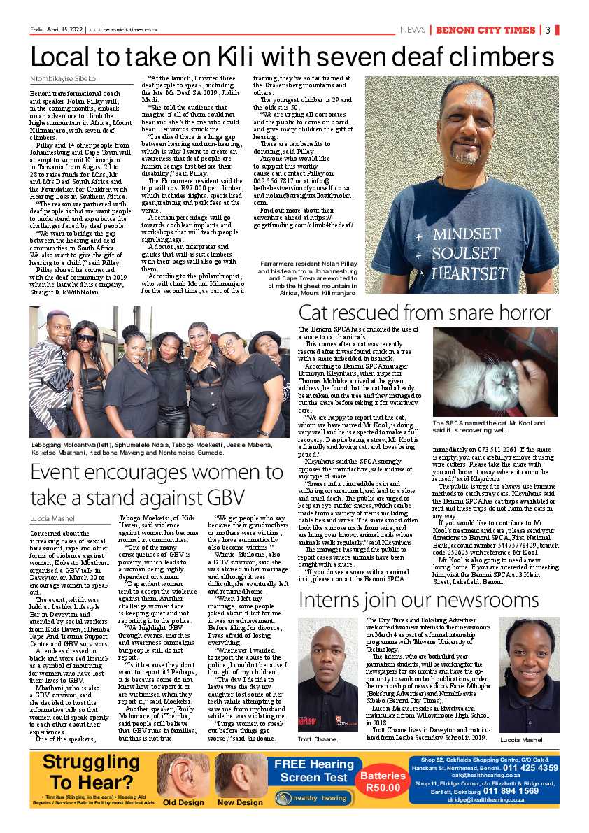 Benoni City Times 15 April 2022 page 3