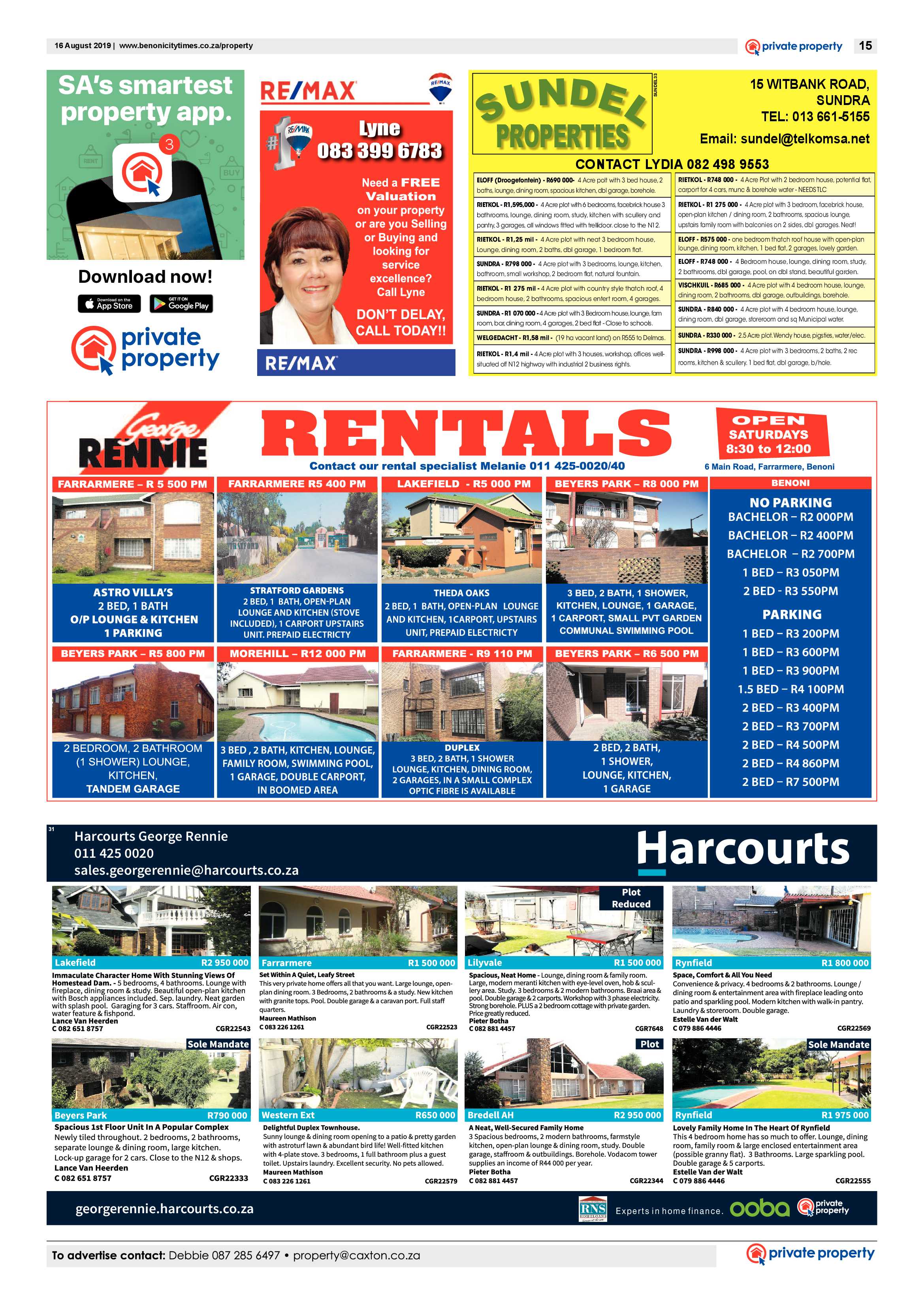 Benoni City Times 15 August 2019 page 15
