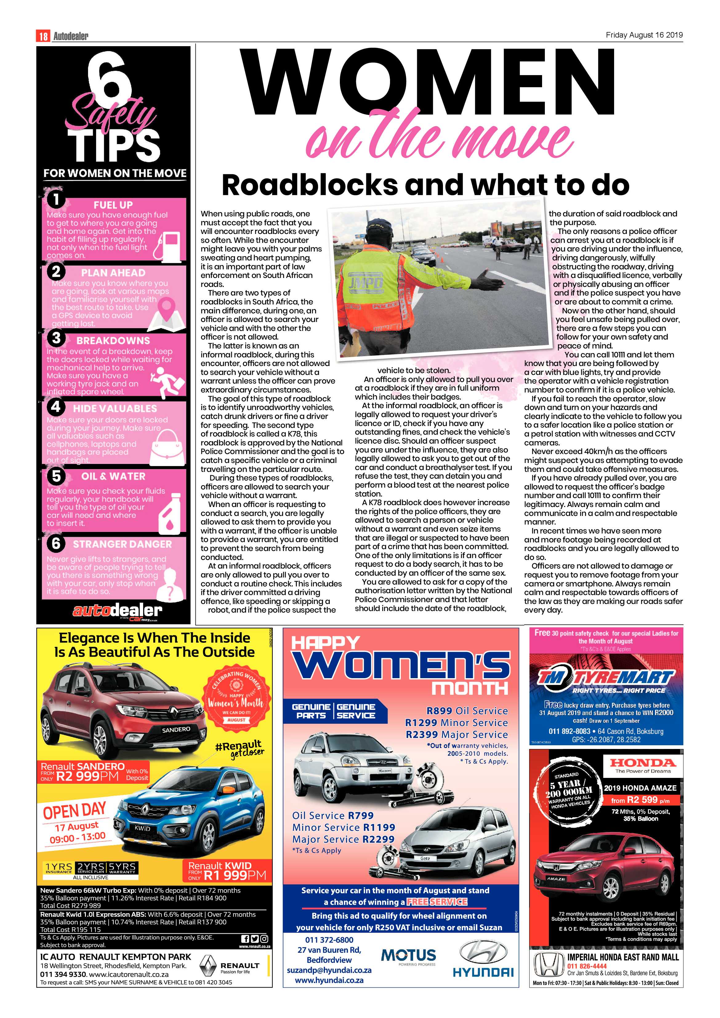 Benoni City Times 15 August 2019 page 18