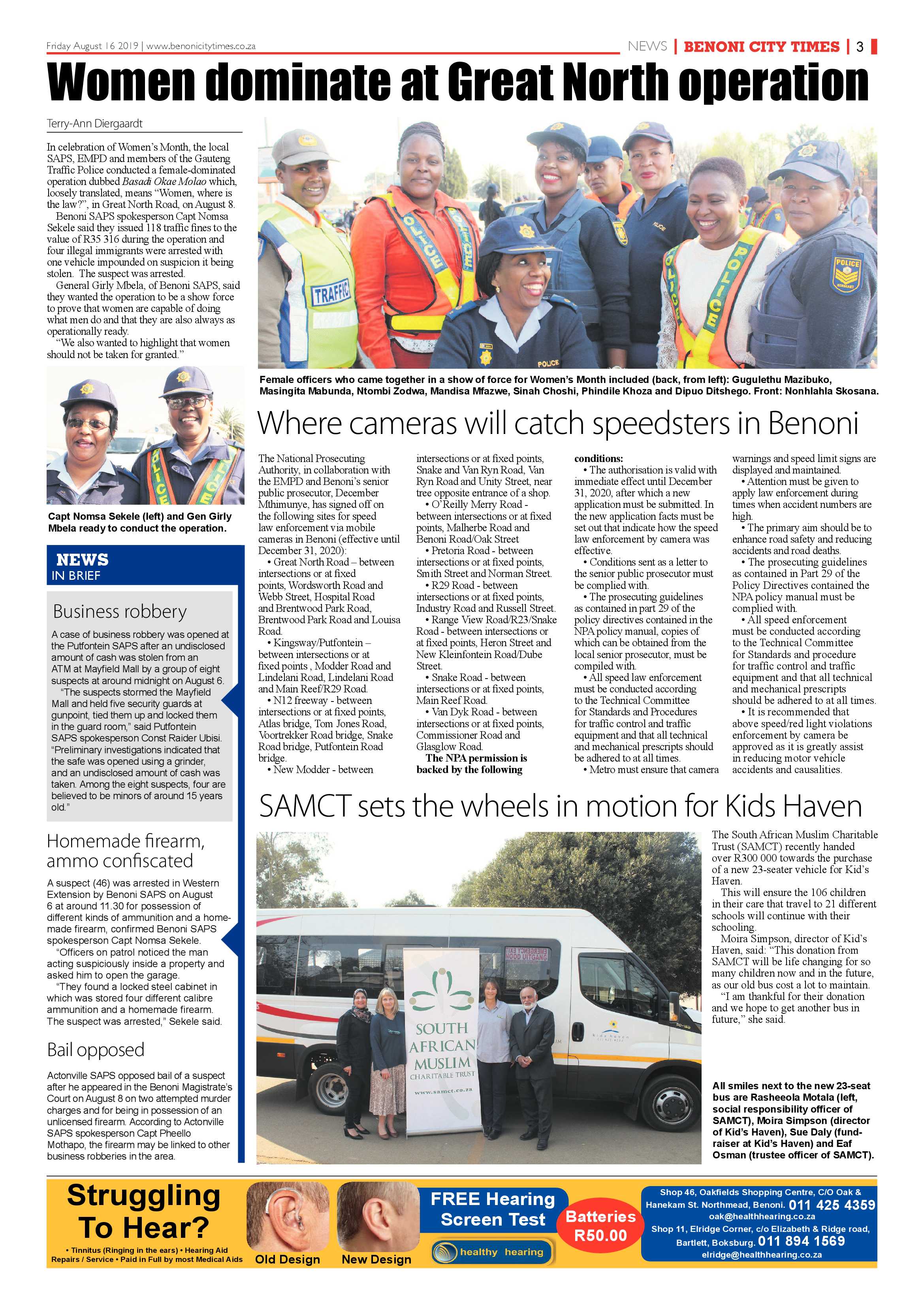Benoni City Times 15 August 2019 page 3