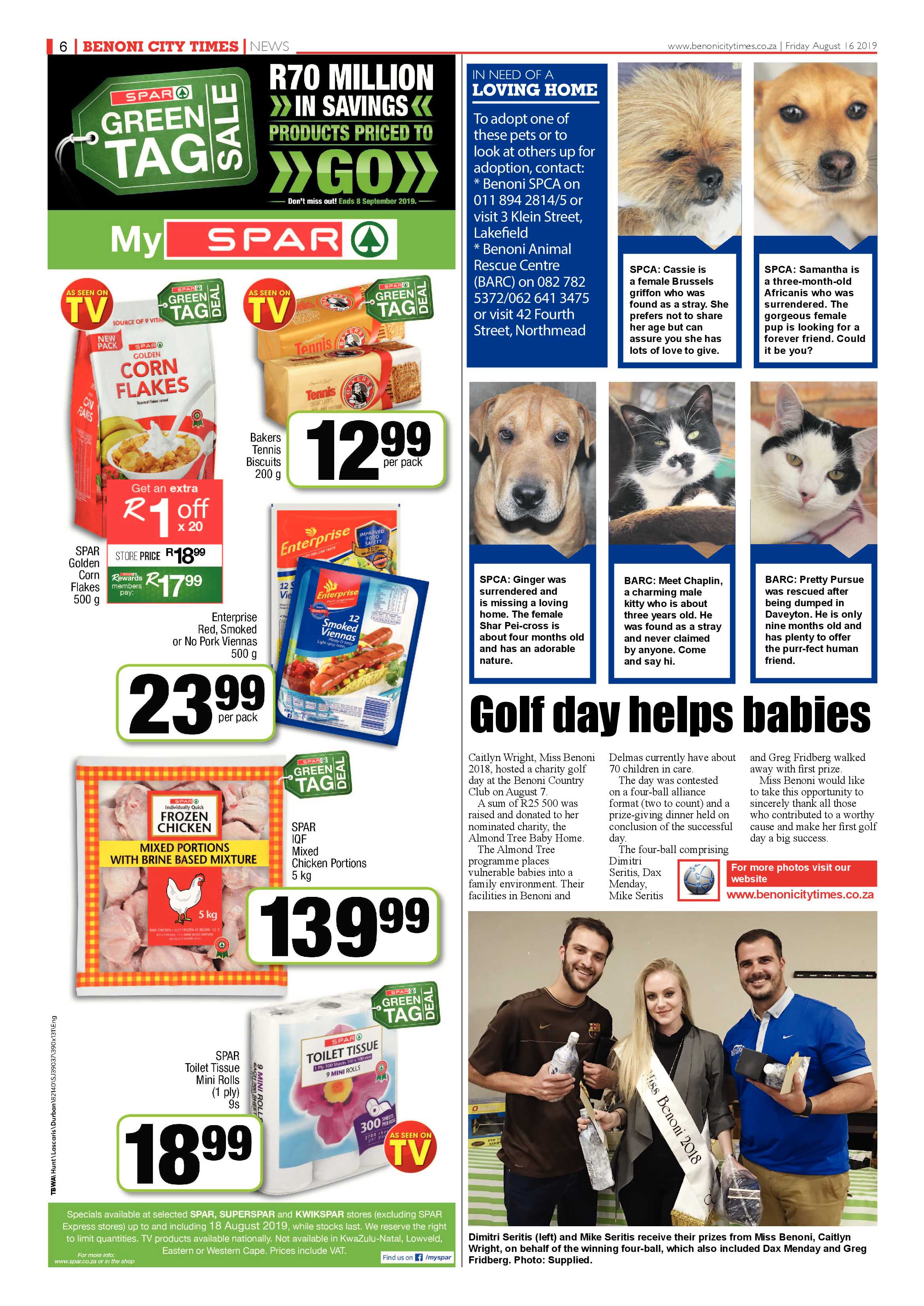 Benoni City Times 15 August 2019 page 6
