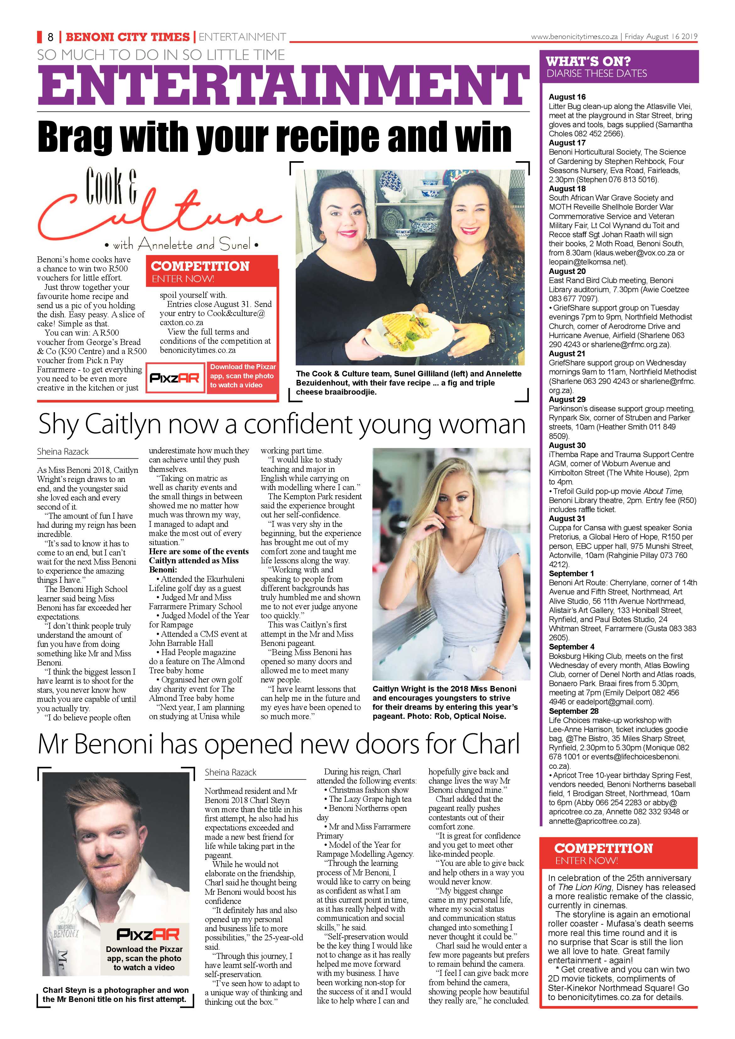 Benoni City Times 15 August 2019 page 8