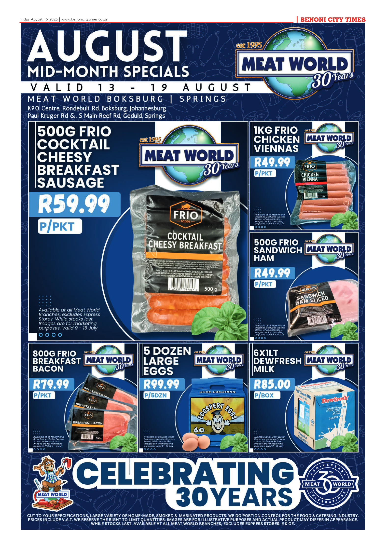 Benoni City Times 15 August 2025 page 11