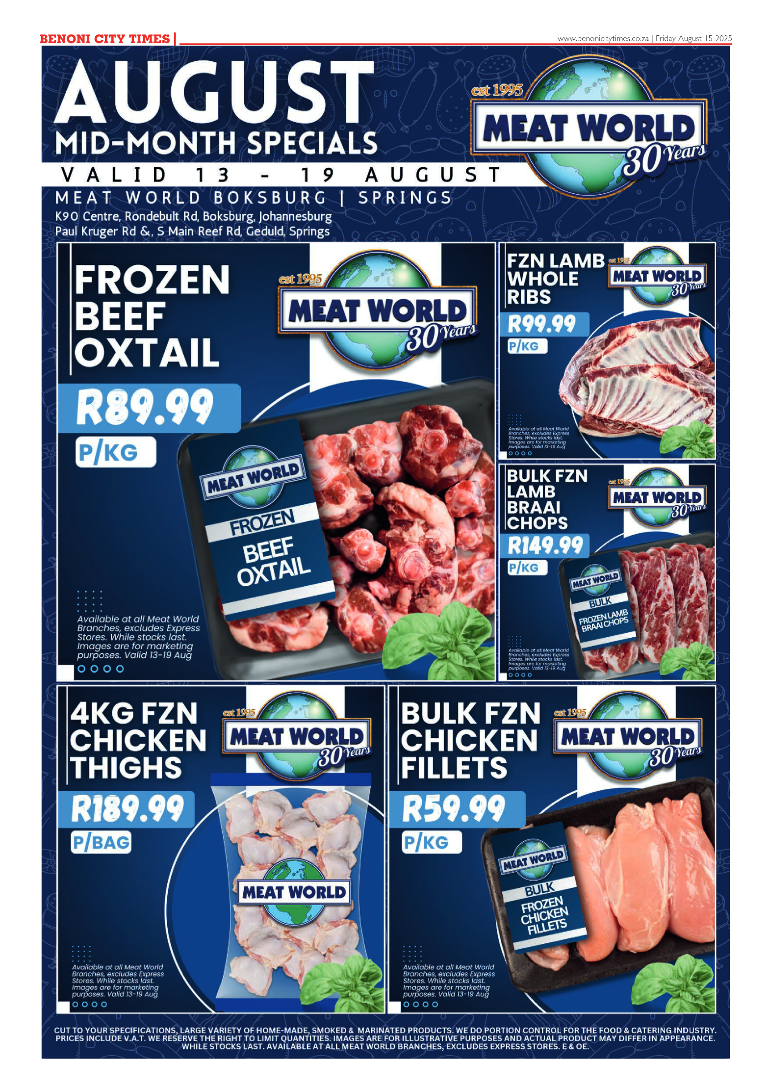Benoni City Times 15 August 2025 page 2