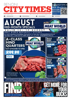 Benoni City Times 15 August 2025
