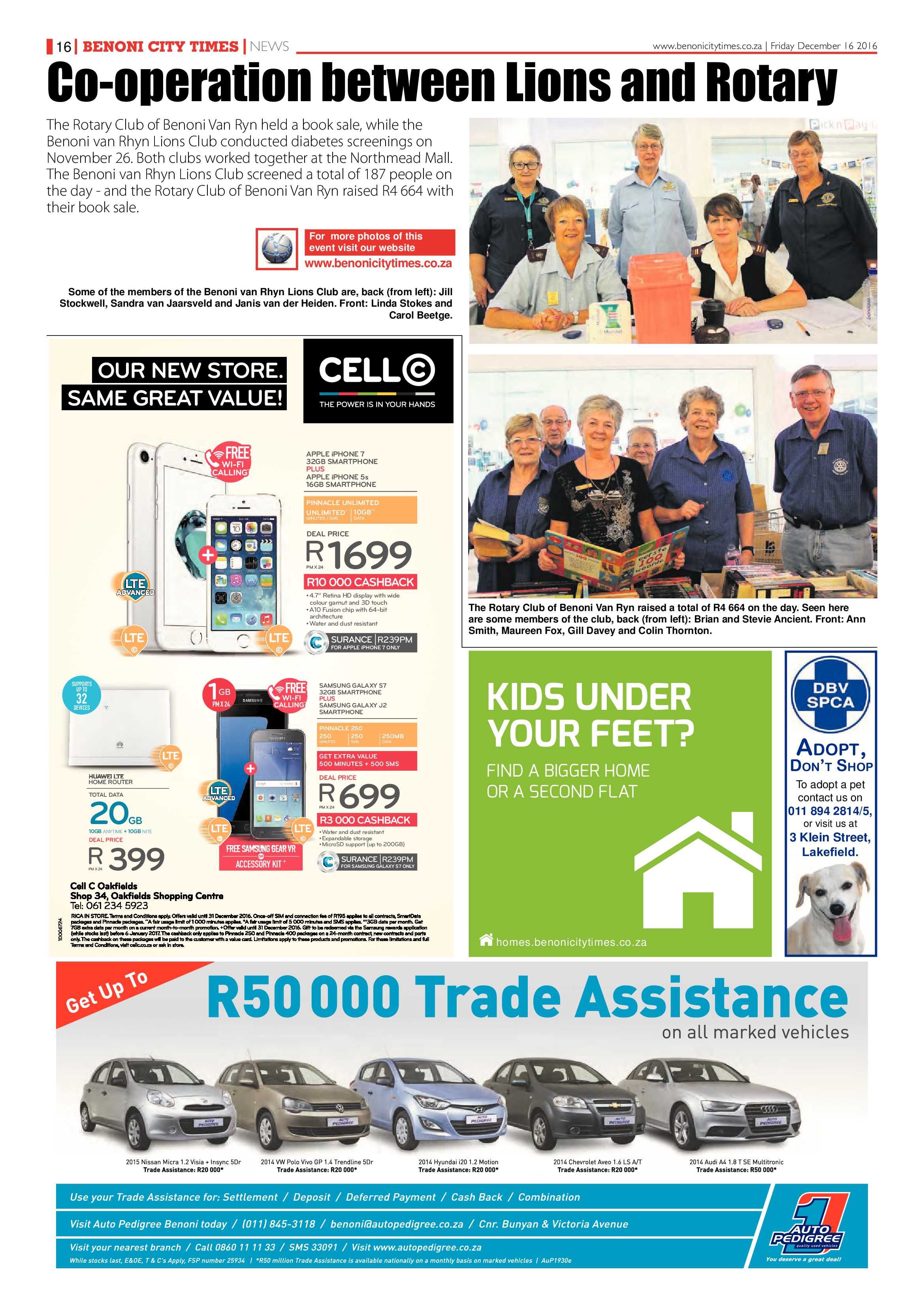Benoni City Times 15 December page 16