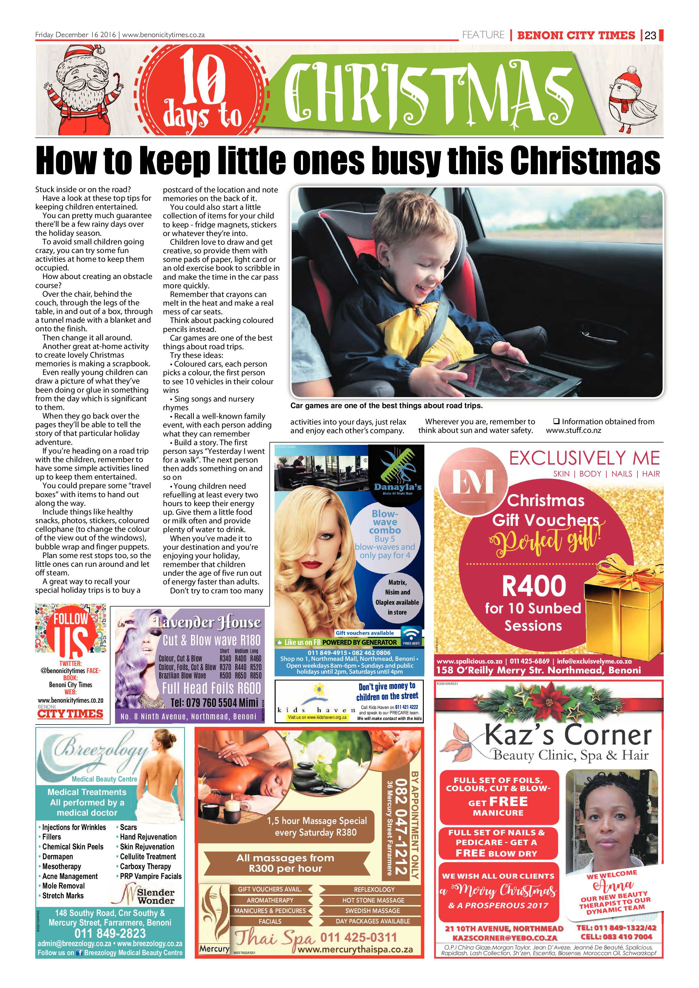 Benoni City Times 15 December page 23