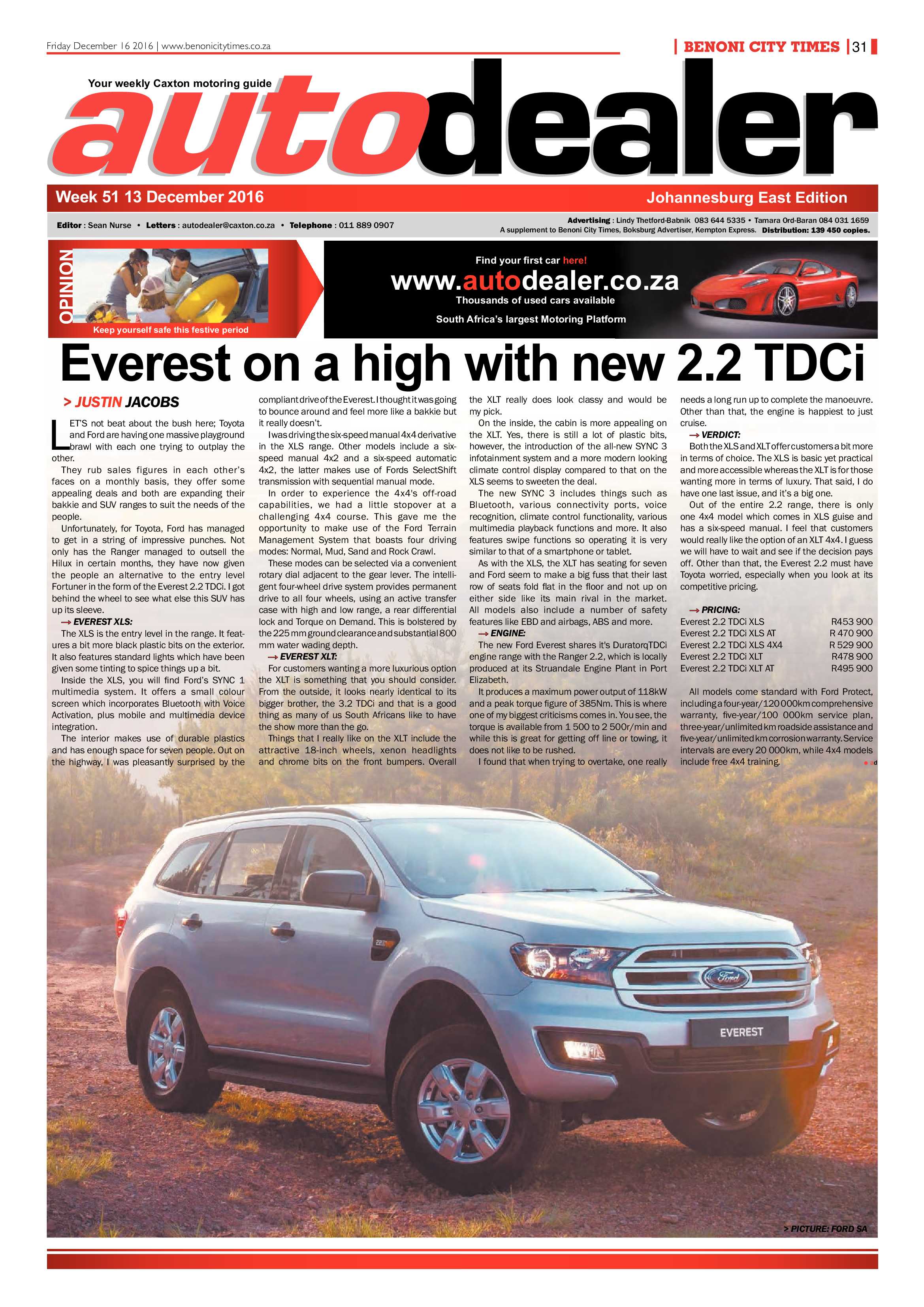 Benoni City Times 15 December page 31