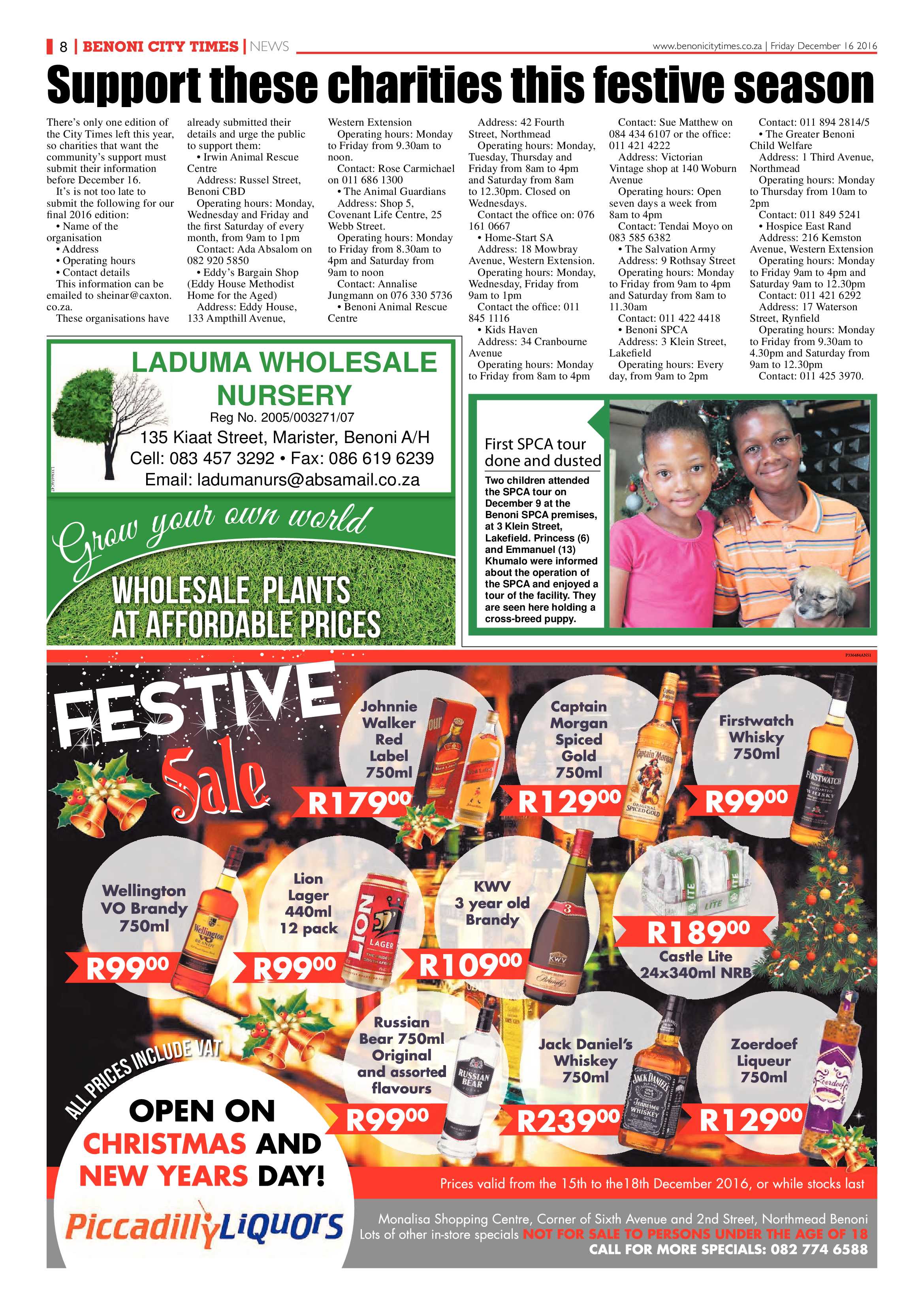 Benoni City Times 15 December page 8