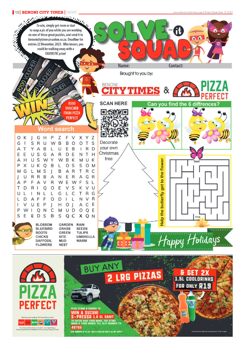 Benoni City Times 15 December 2023 page 10