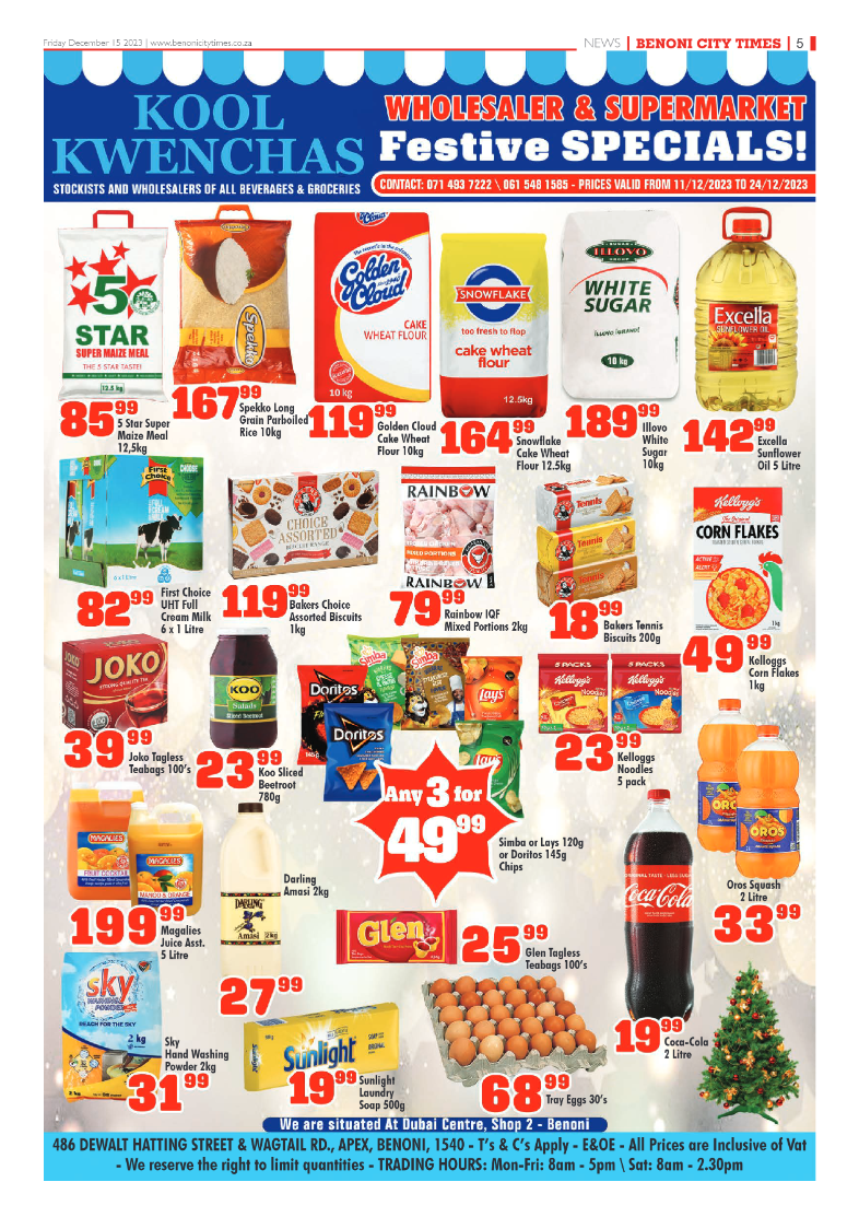 Benoni City Times 15 December 2023 page 5
