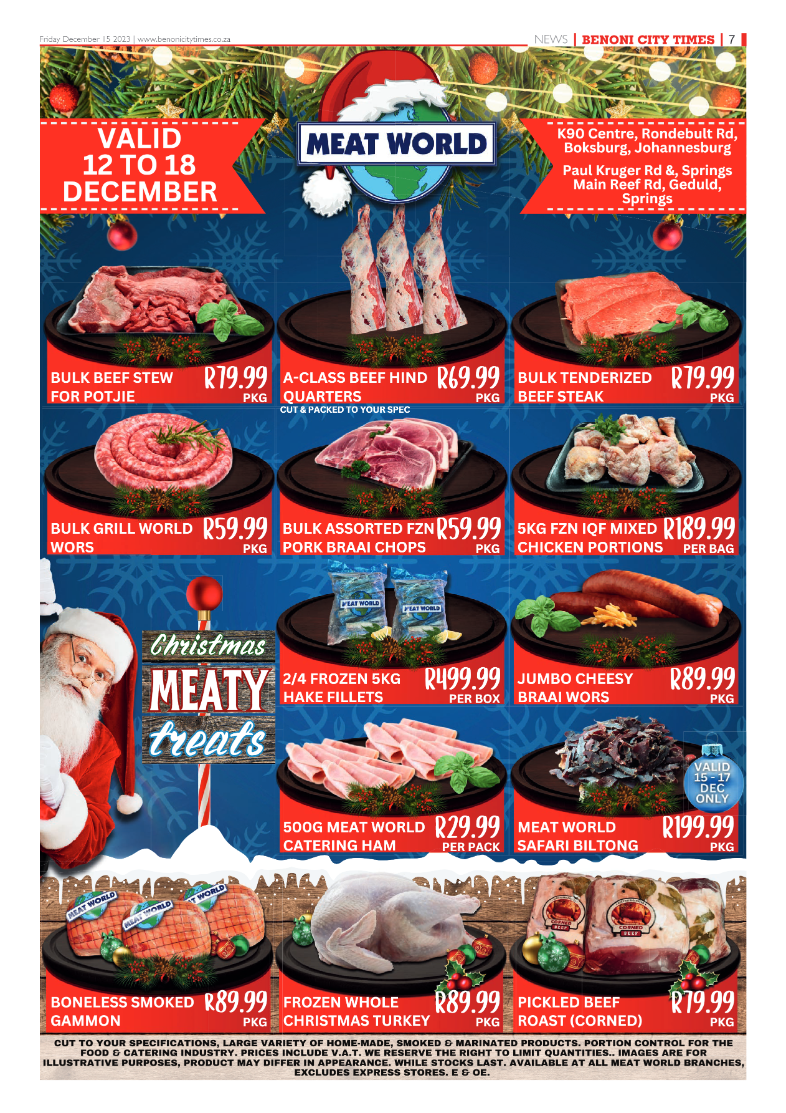 Benoni City Times 15 December 2023 page 7