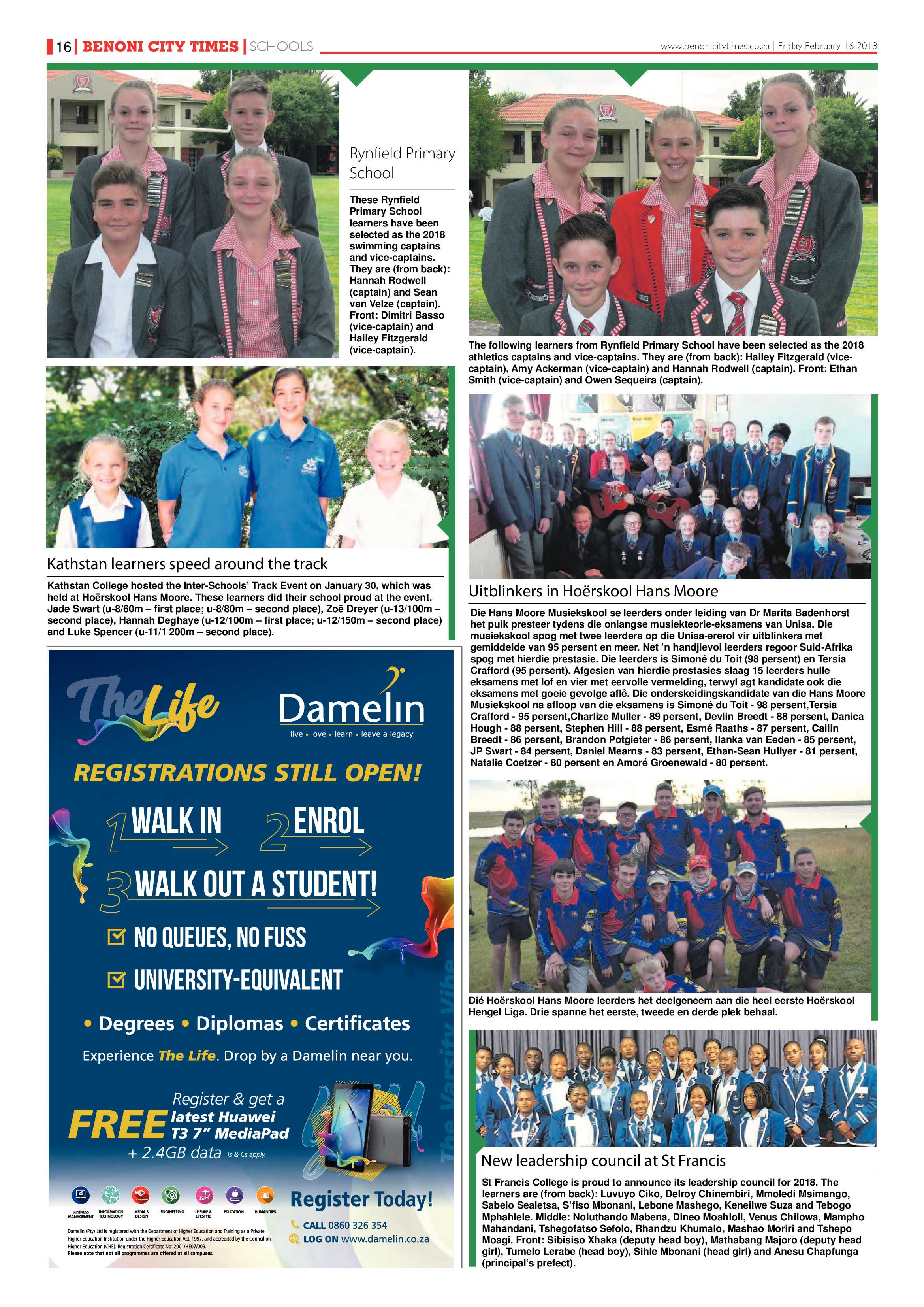 Benoni City Times 15 February 2018 page 16
