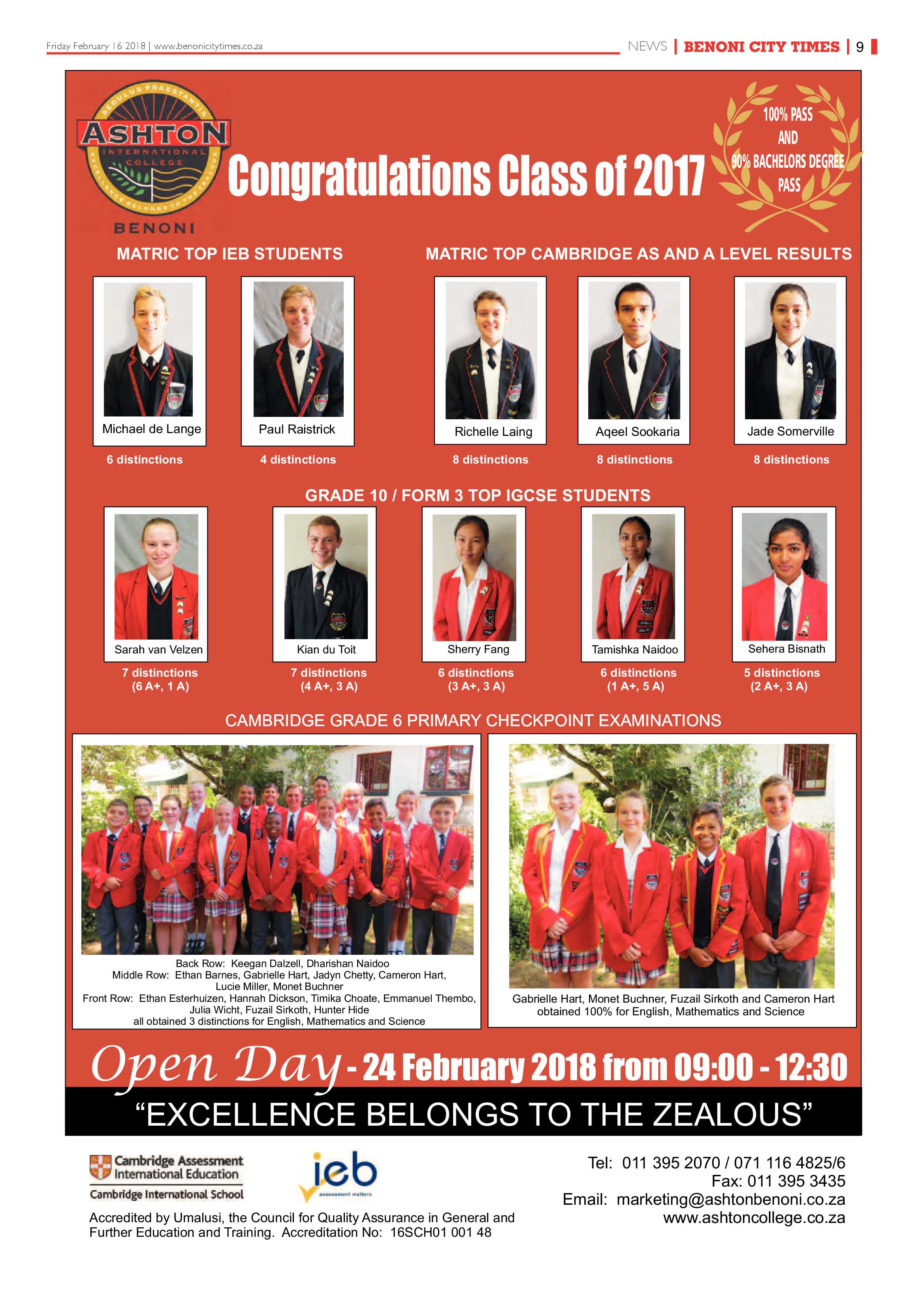 Benoni City Times 15 February 2018 page 9
