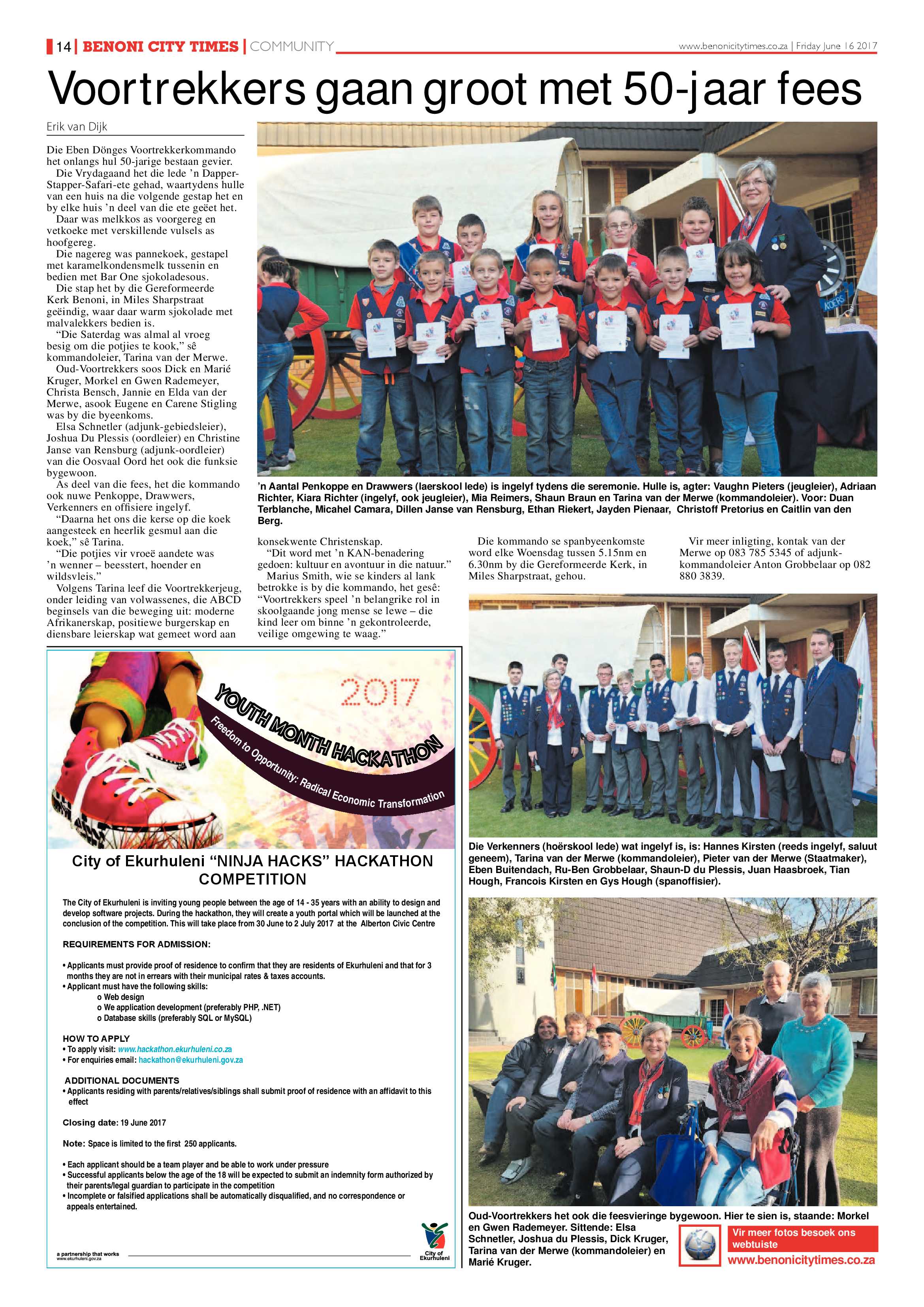 Benoni City Times 15 June 2017 page 14