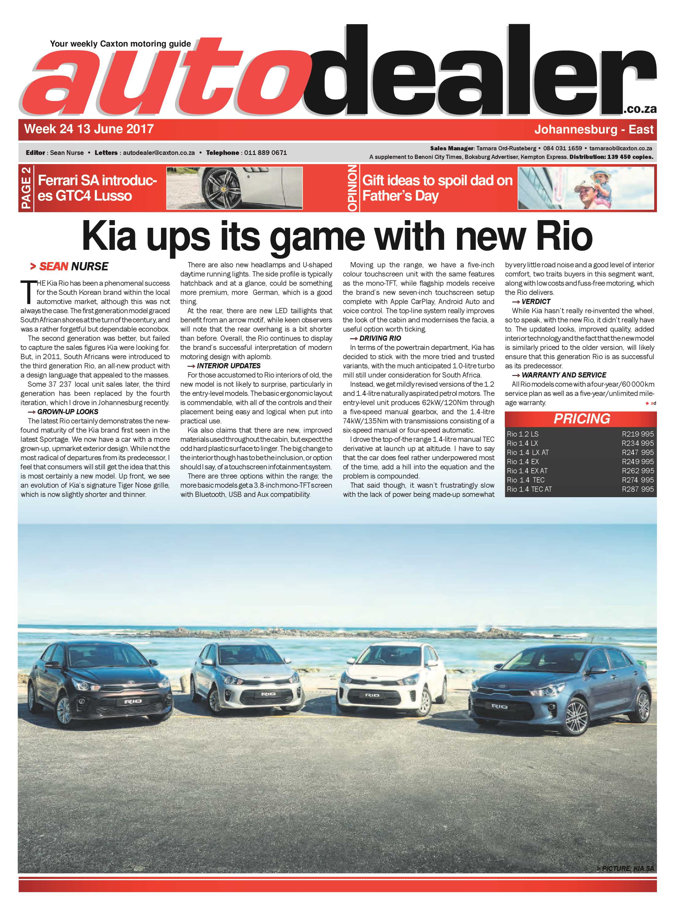 Benoni City Times 15 June 2017 page 25