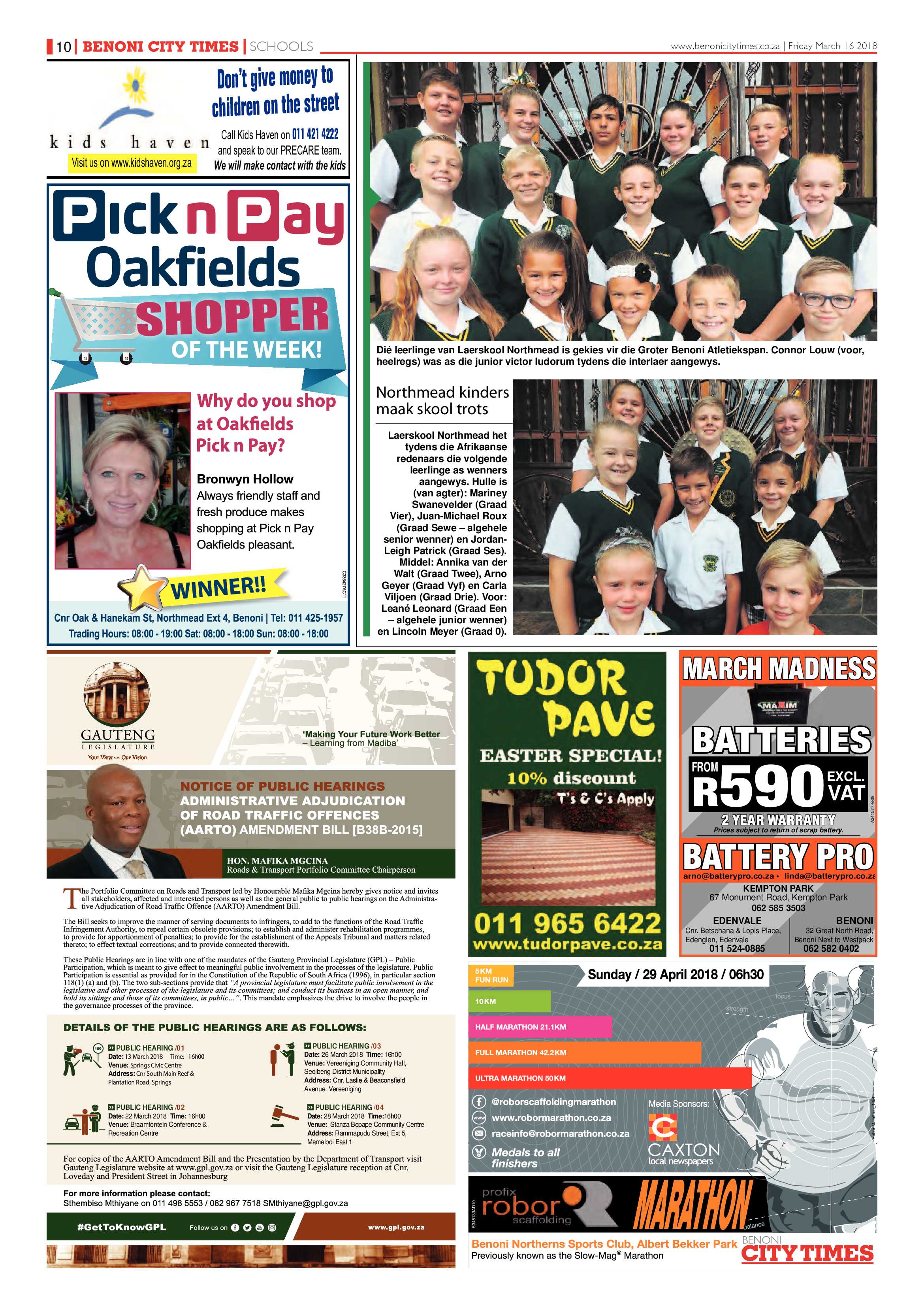 Benoni City Times 15 March 2018 page 10