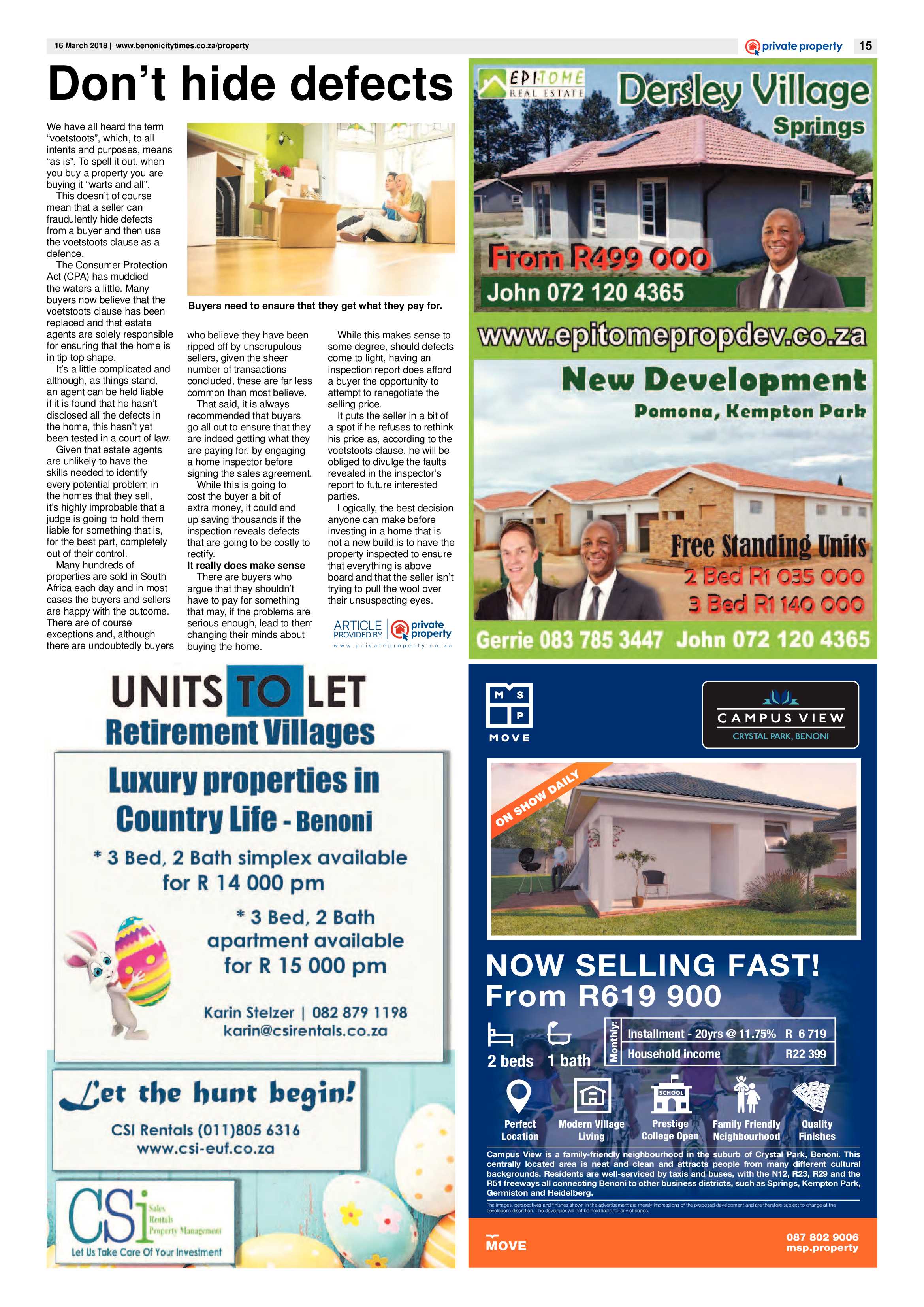 Benoni City Times 15 March 2018 page 15
