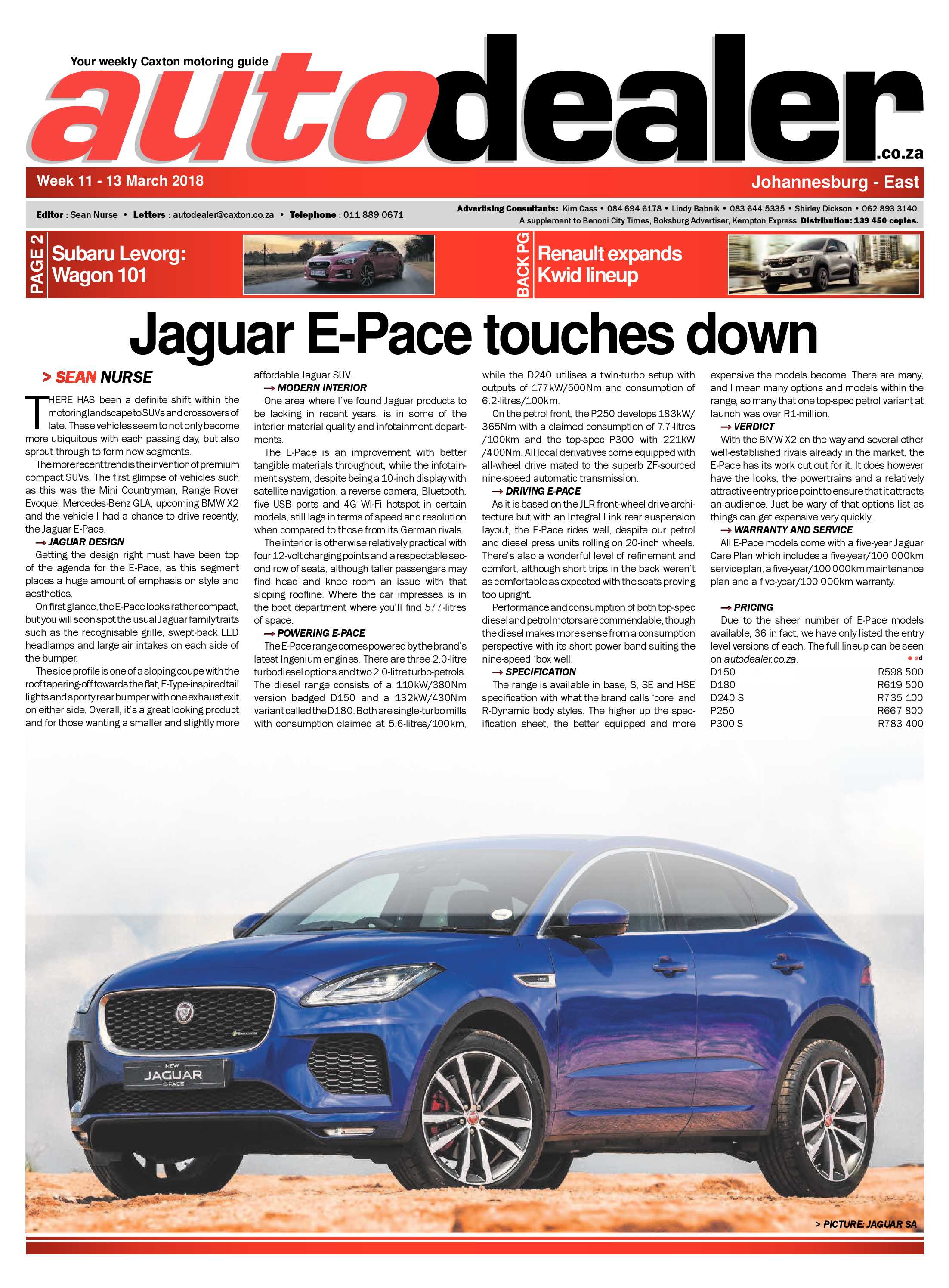 Benoni City Times 15 March 2018 page 25