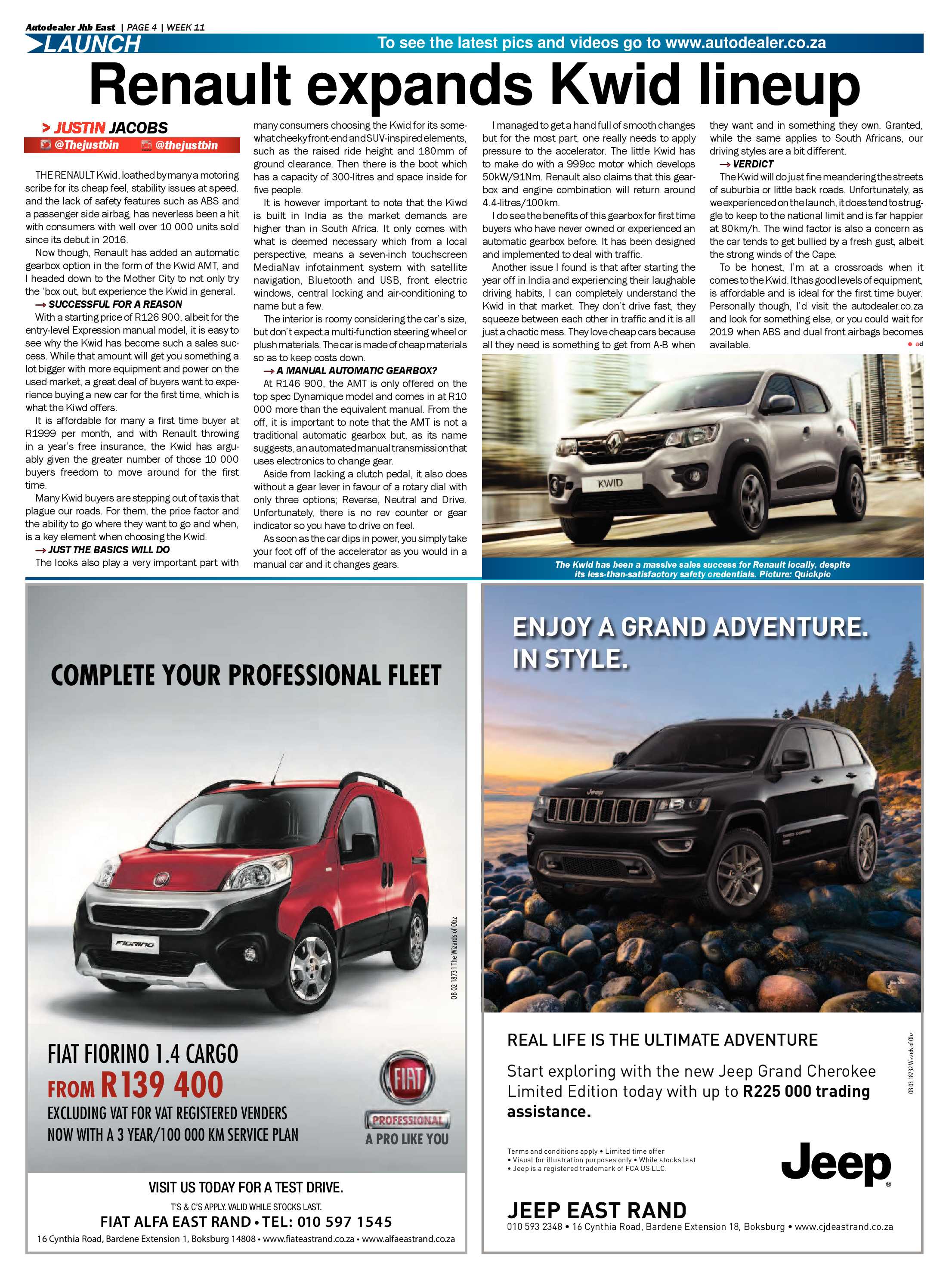 Benoni City Times 15 March 2018 page 28