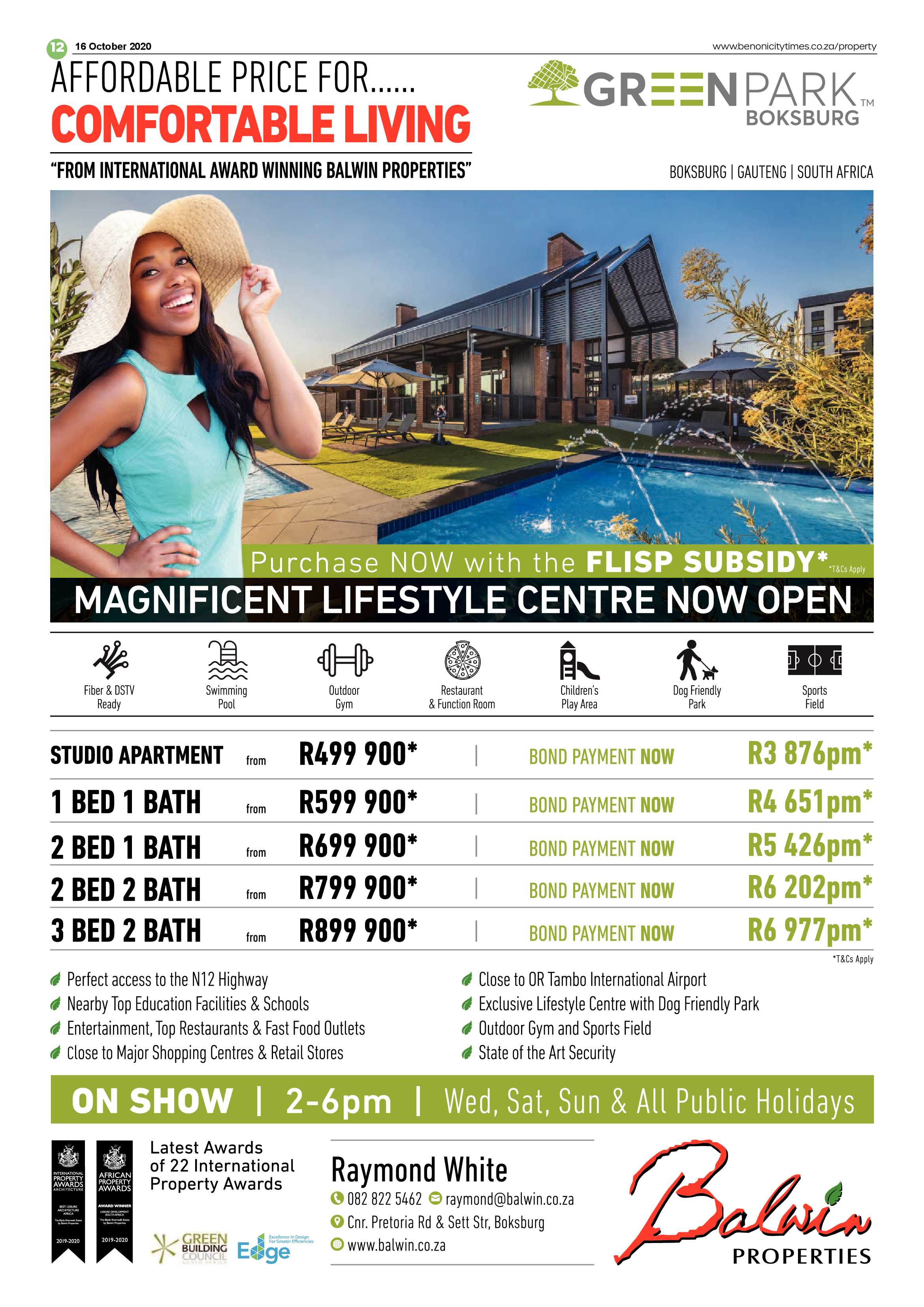 Benoni City Times 15  October 2020 page 12
