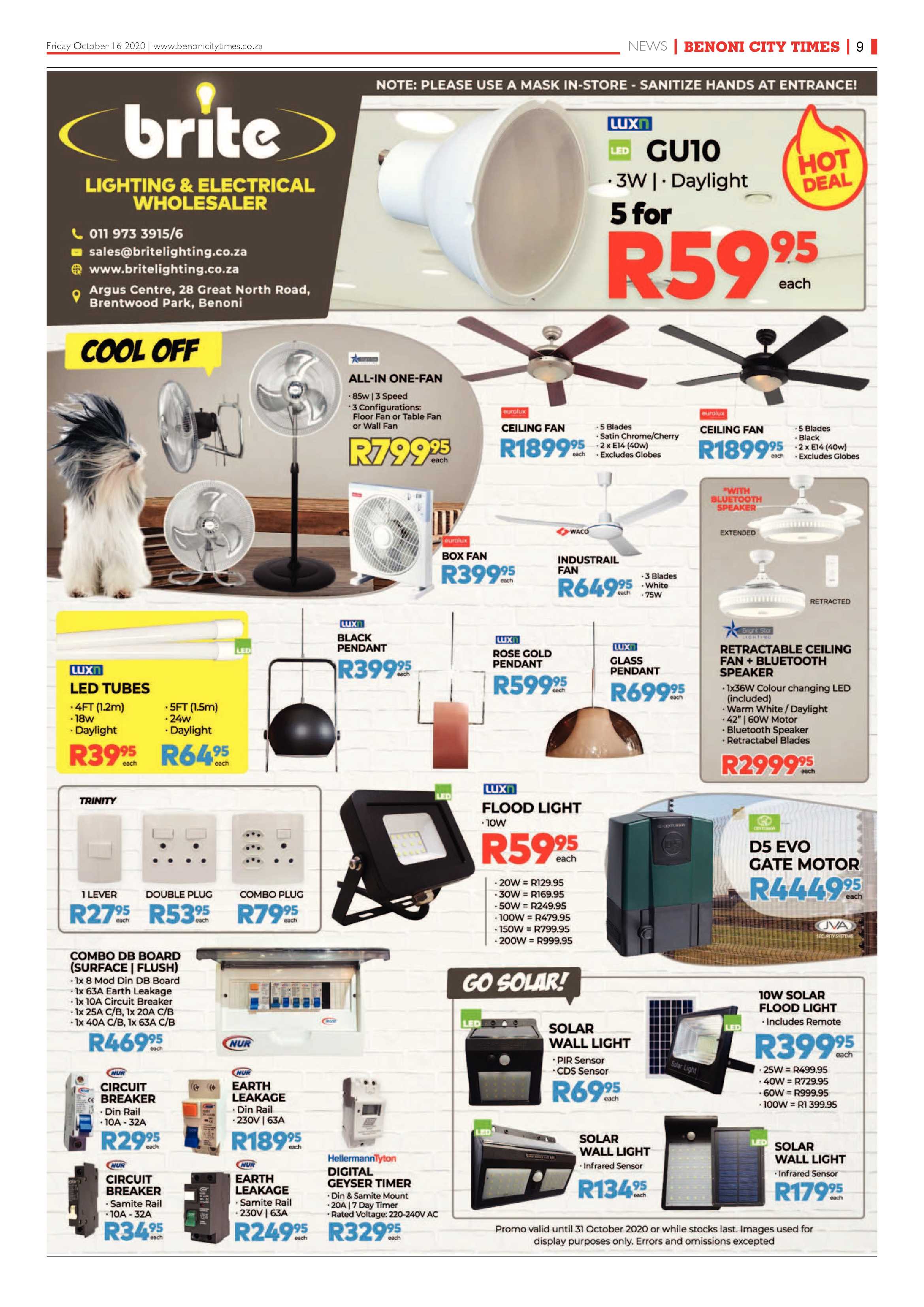Benoni City Times 15  October 2020 page 9