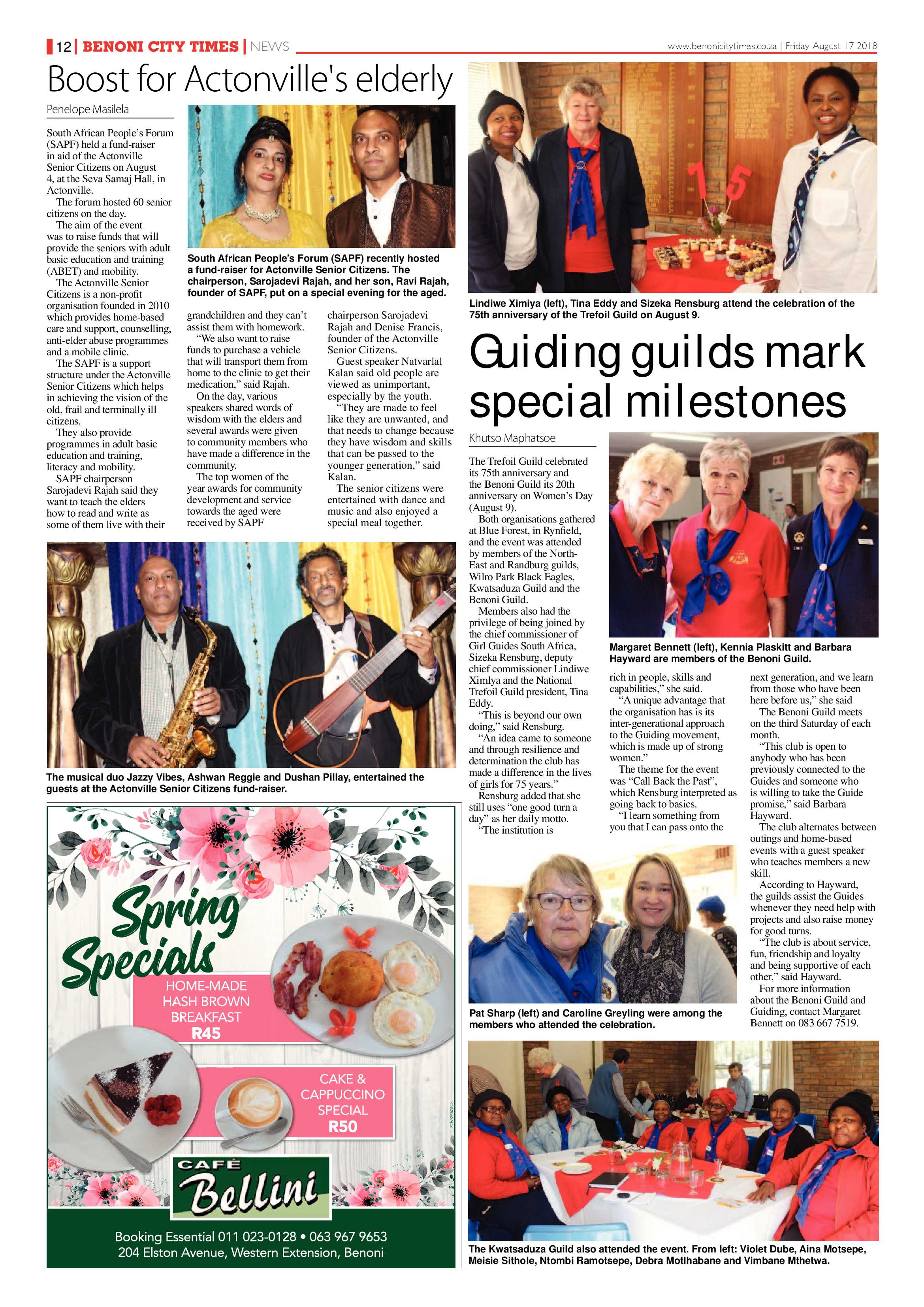 Benoni City Times 16 August 2018 page 12