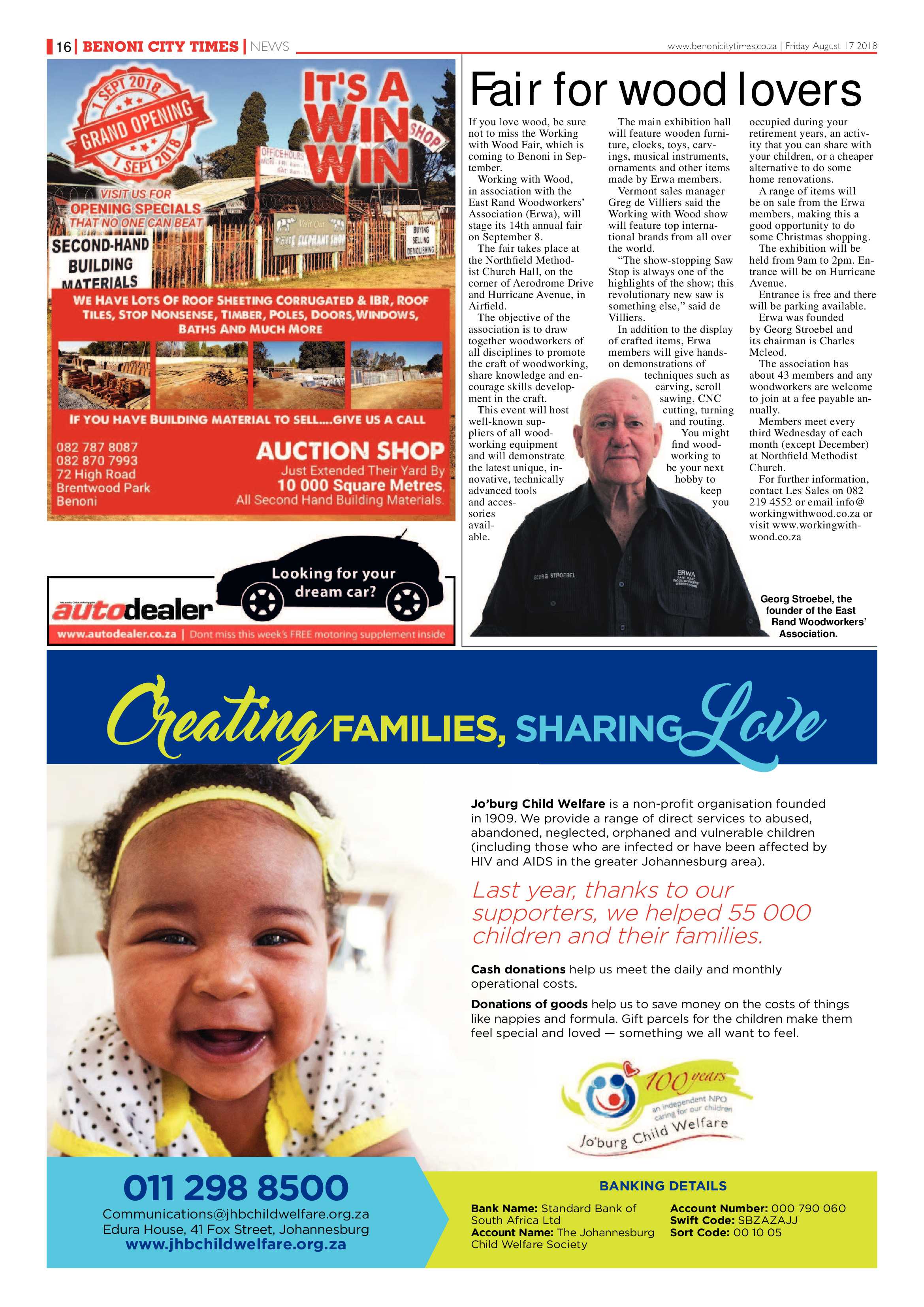 Benoni City Times 16 August 2018 page 16