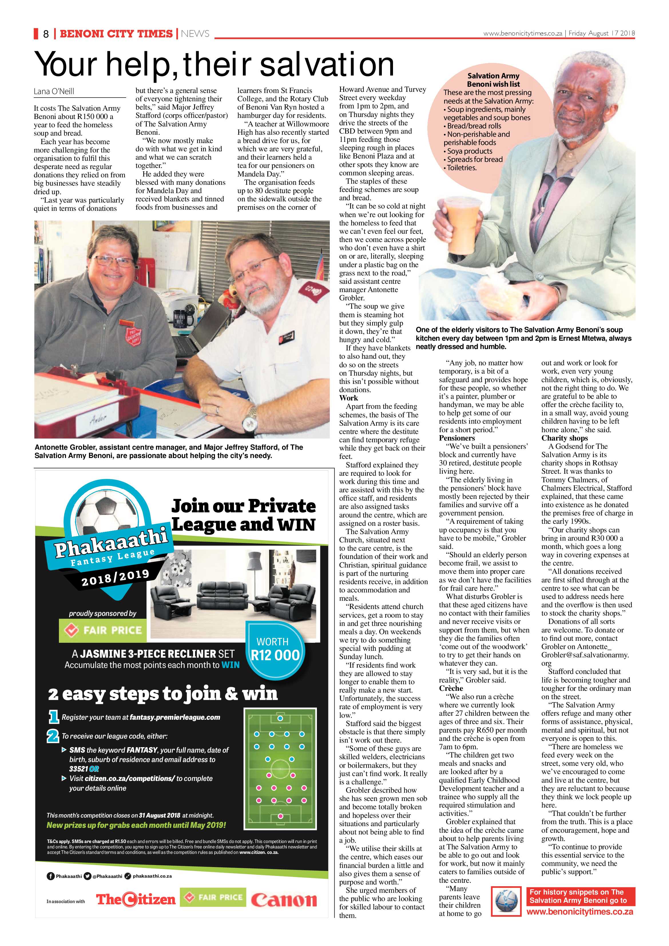 Benoni City Times 16 August 2018 page 8