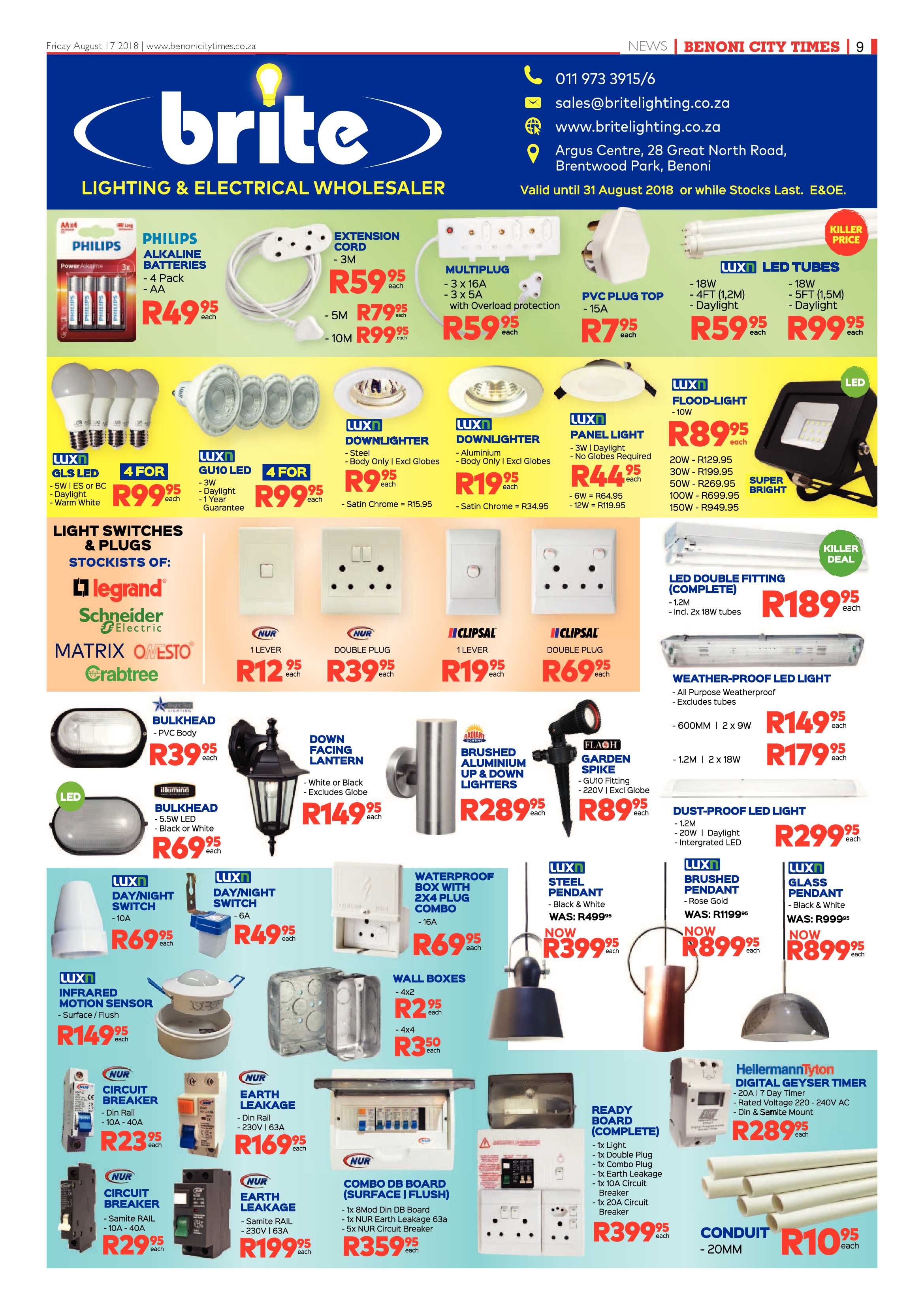 Benoni City Times 16 August 2018 page 9