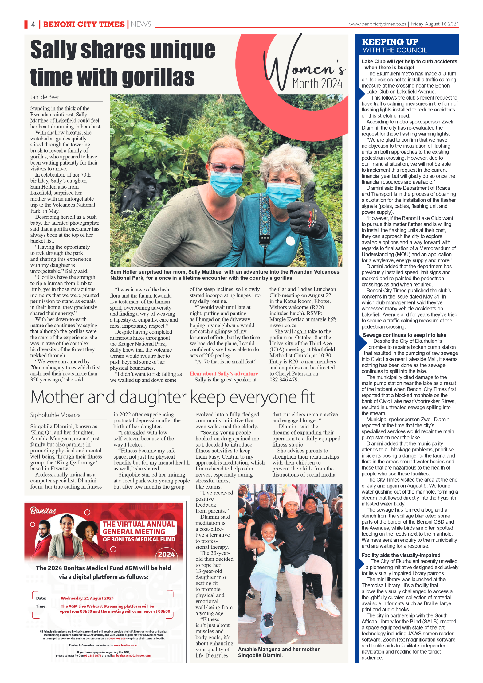 Benoni City Times 16 August 2024 page 4
