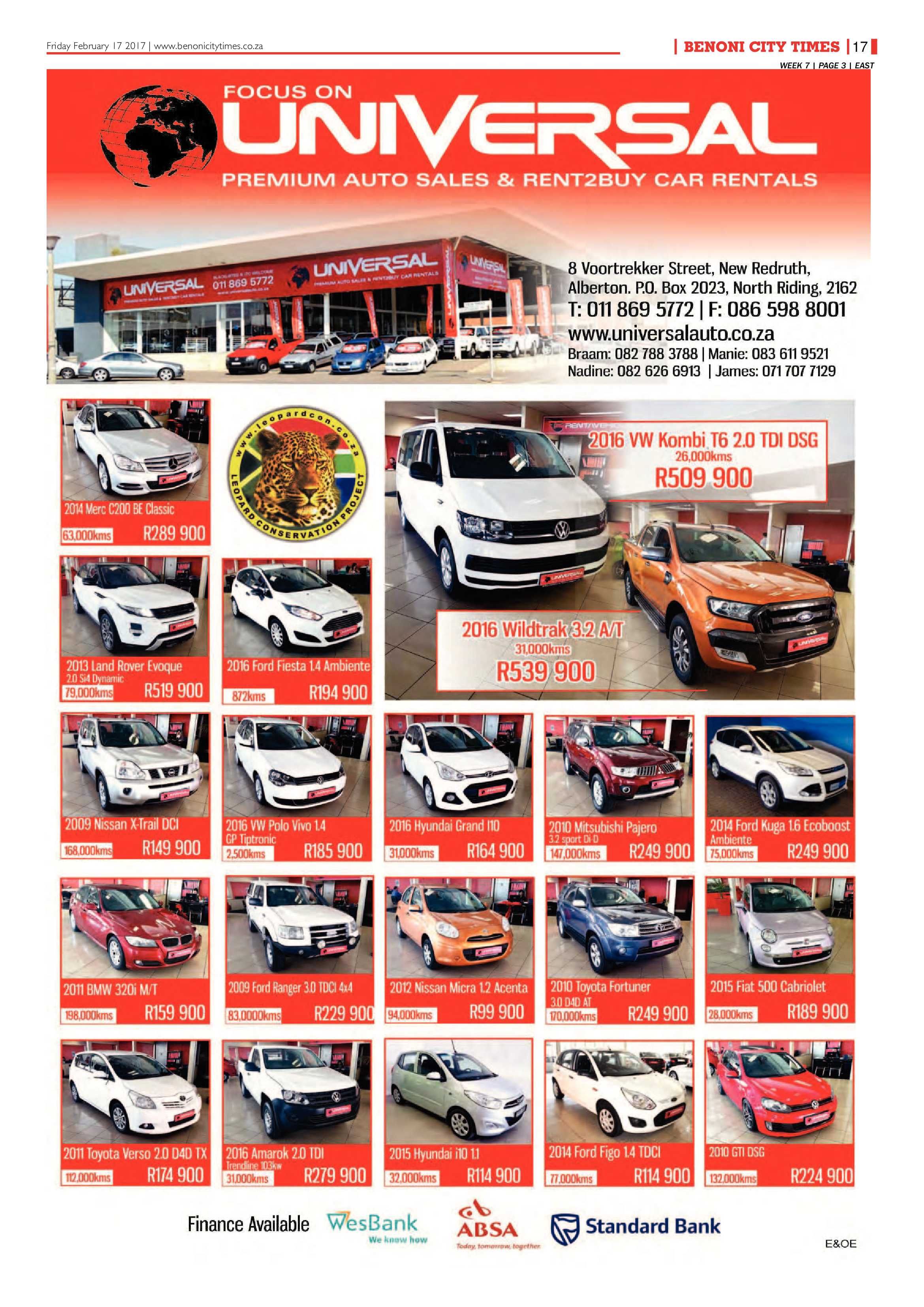 Benoni City Times 16 February 2017 page 17
