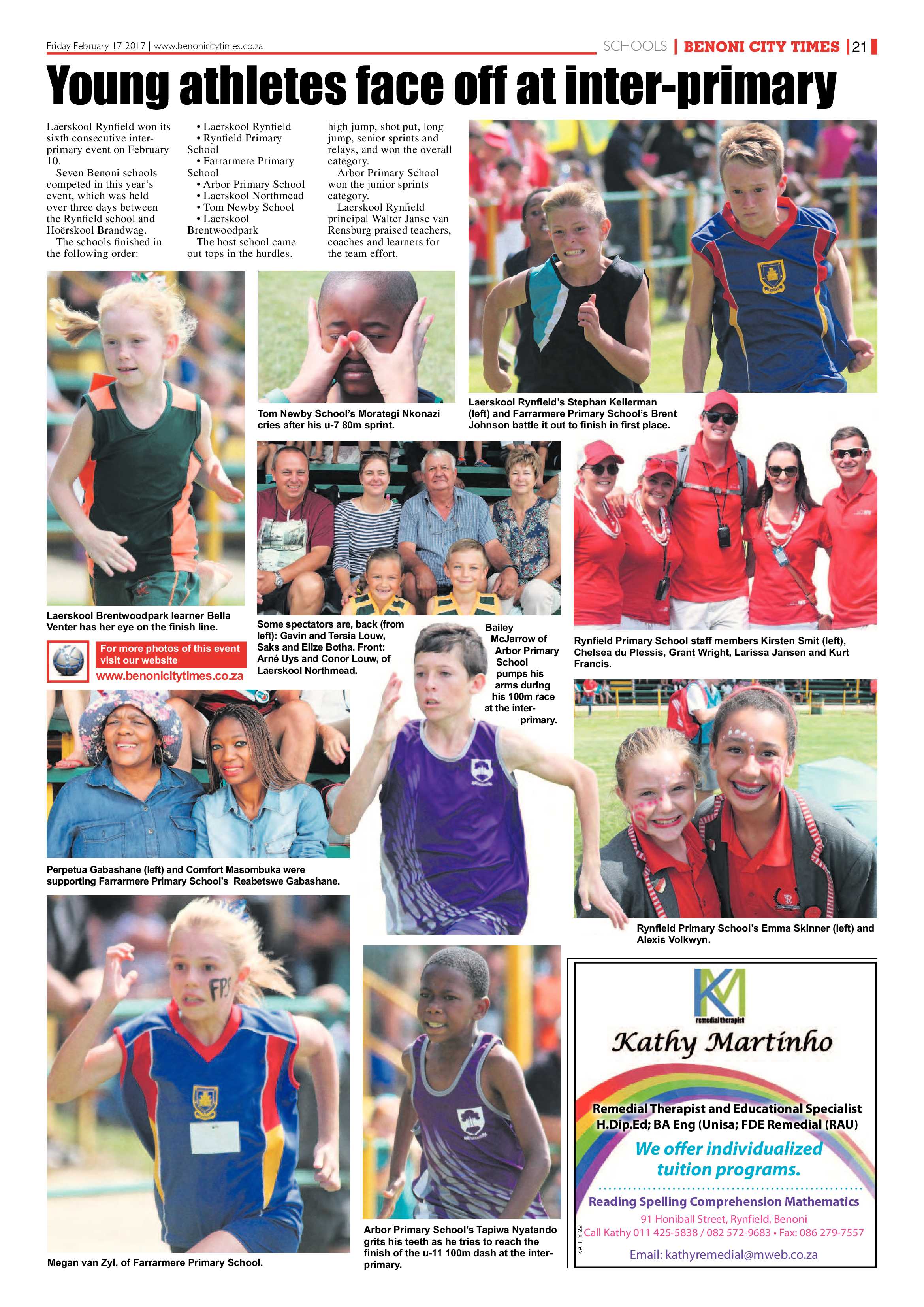 Benoni City Times 16 February 2017 page 21