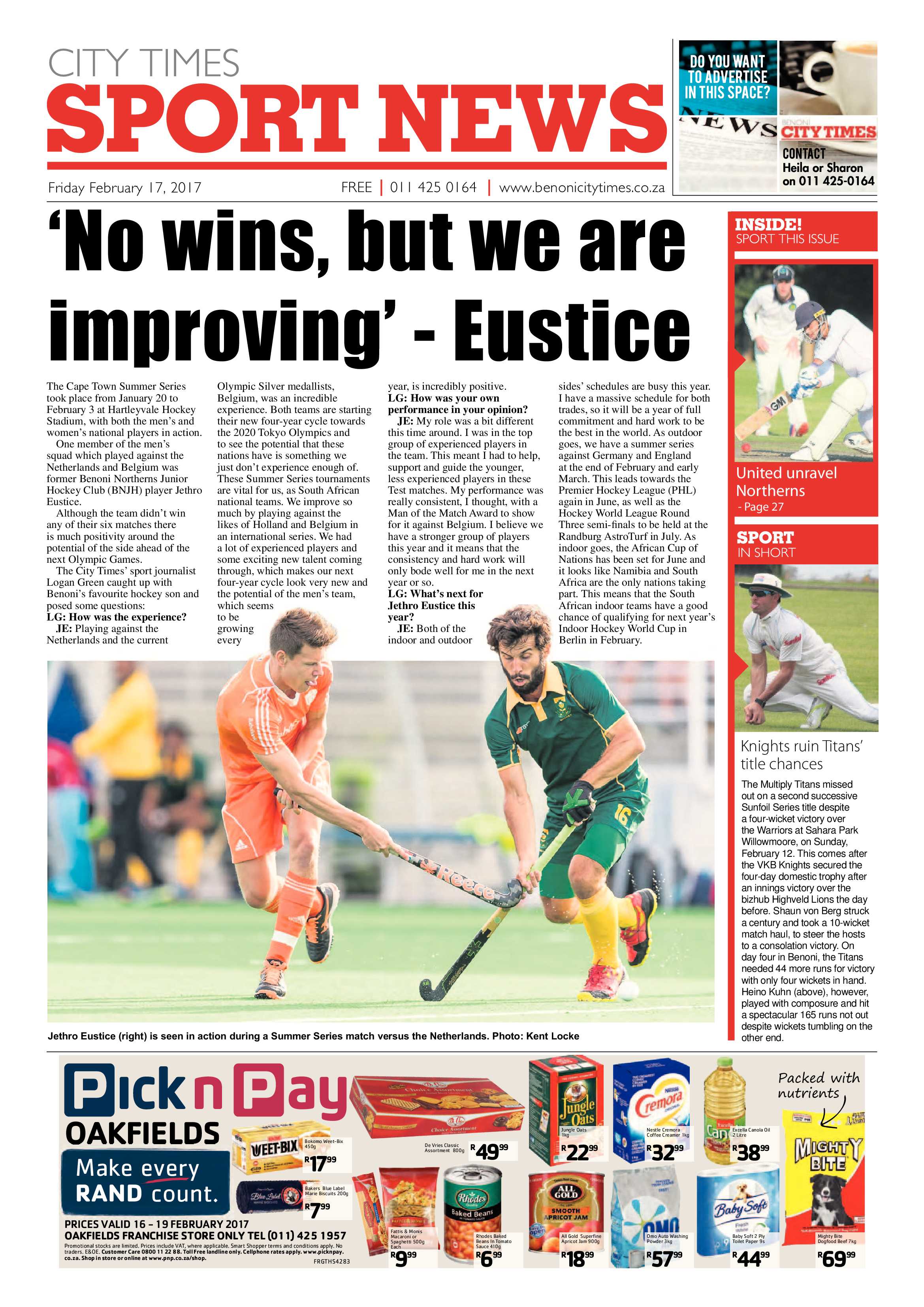 Benoni City Times 16 February 2017 page 28