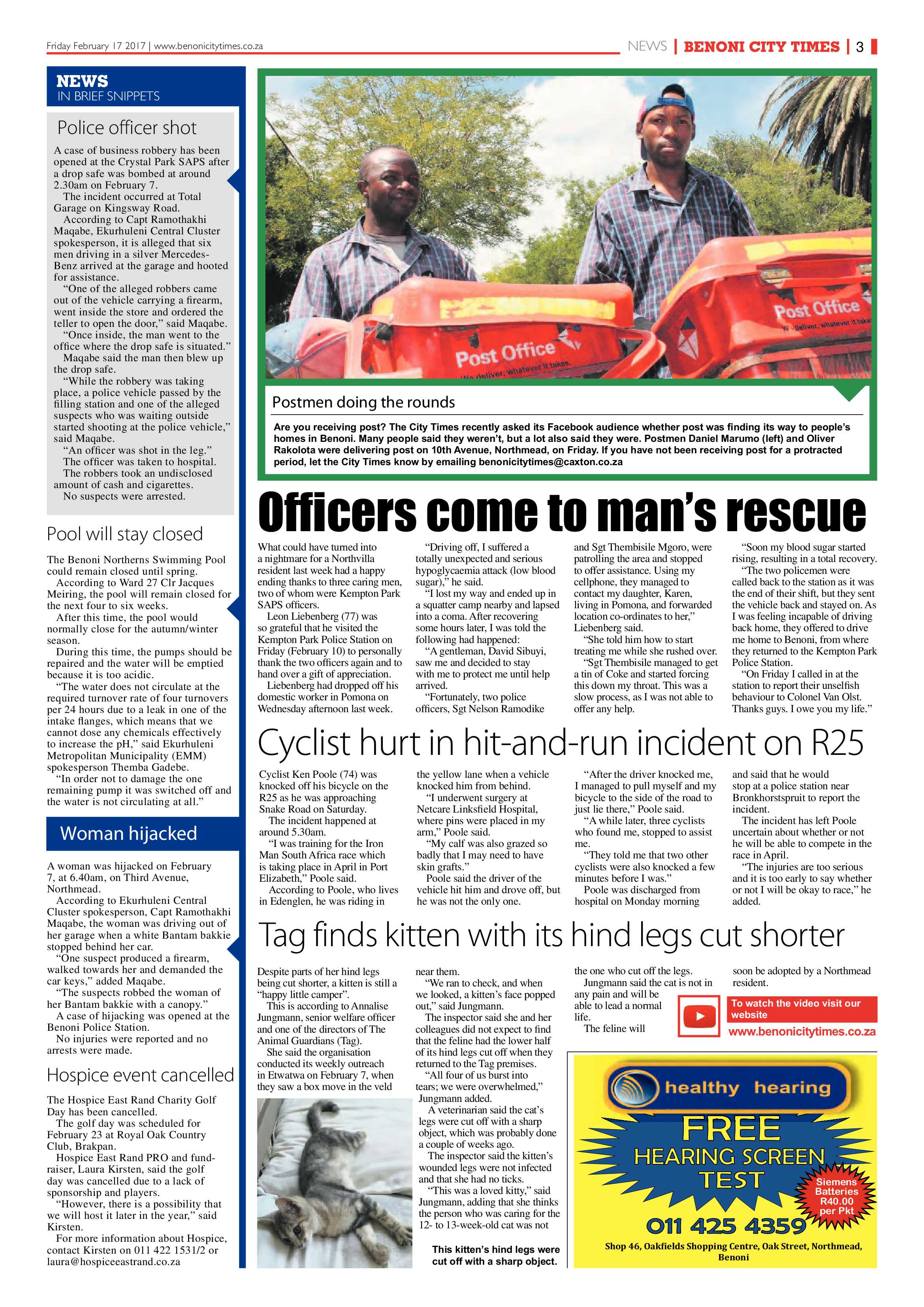Benoni City Times 16 February 2017 page 3
