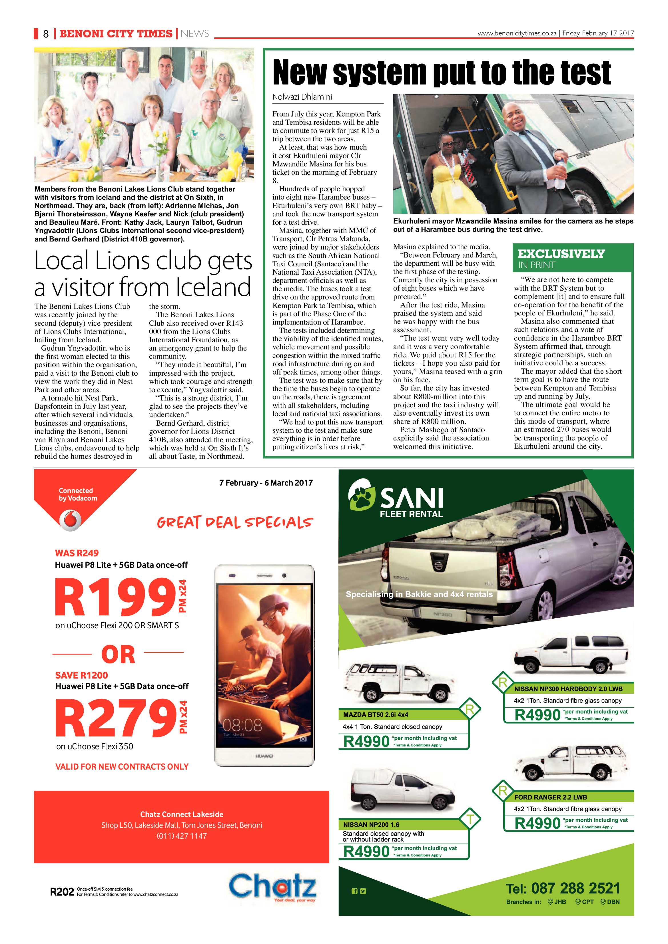 Benoni City Times 16 February 2017 page 8