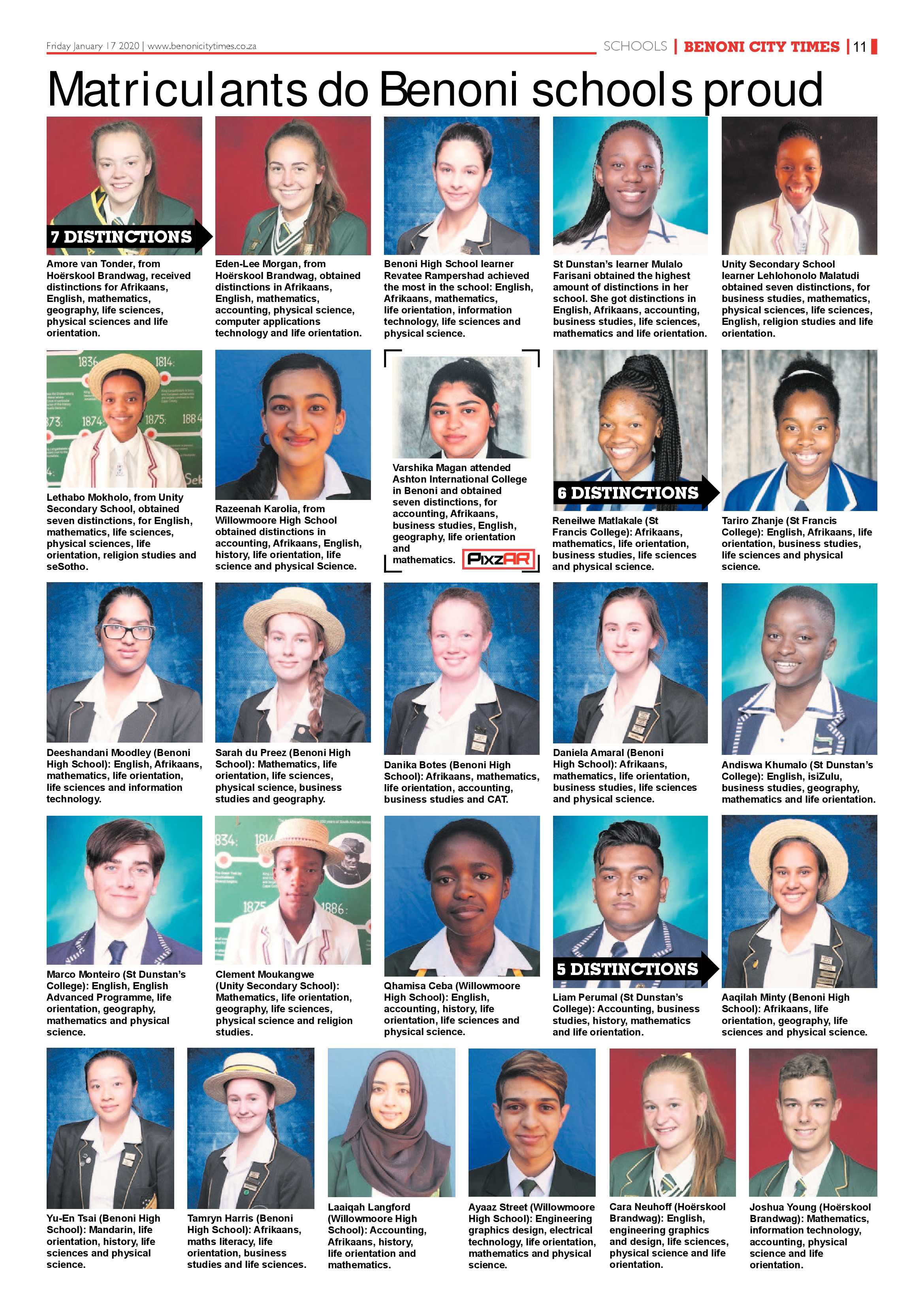 Benoni City Times 16 January 2020 page 11